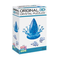 3D Crystal Puzzle - Water Crown: 42 Pcs