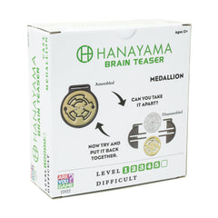 Hanayama-Level-5-Cast-Puzzle-Medallion-Multi-color-One-Size