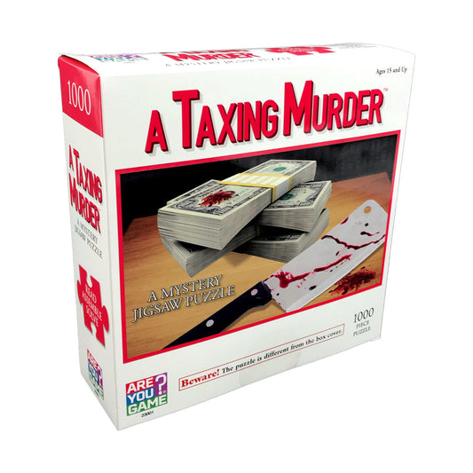 A Taxing Murder Classic Mystery Jigsaw Puzzle: 1000 Pcs