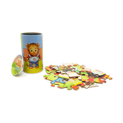 Daniel Tiger's Neighborhood Mix and Match Tin with Puzzle:24 Pcs