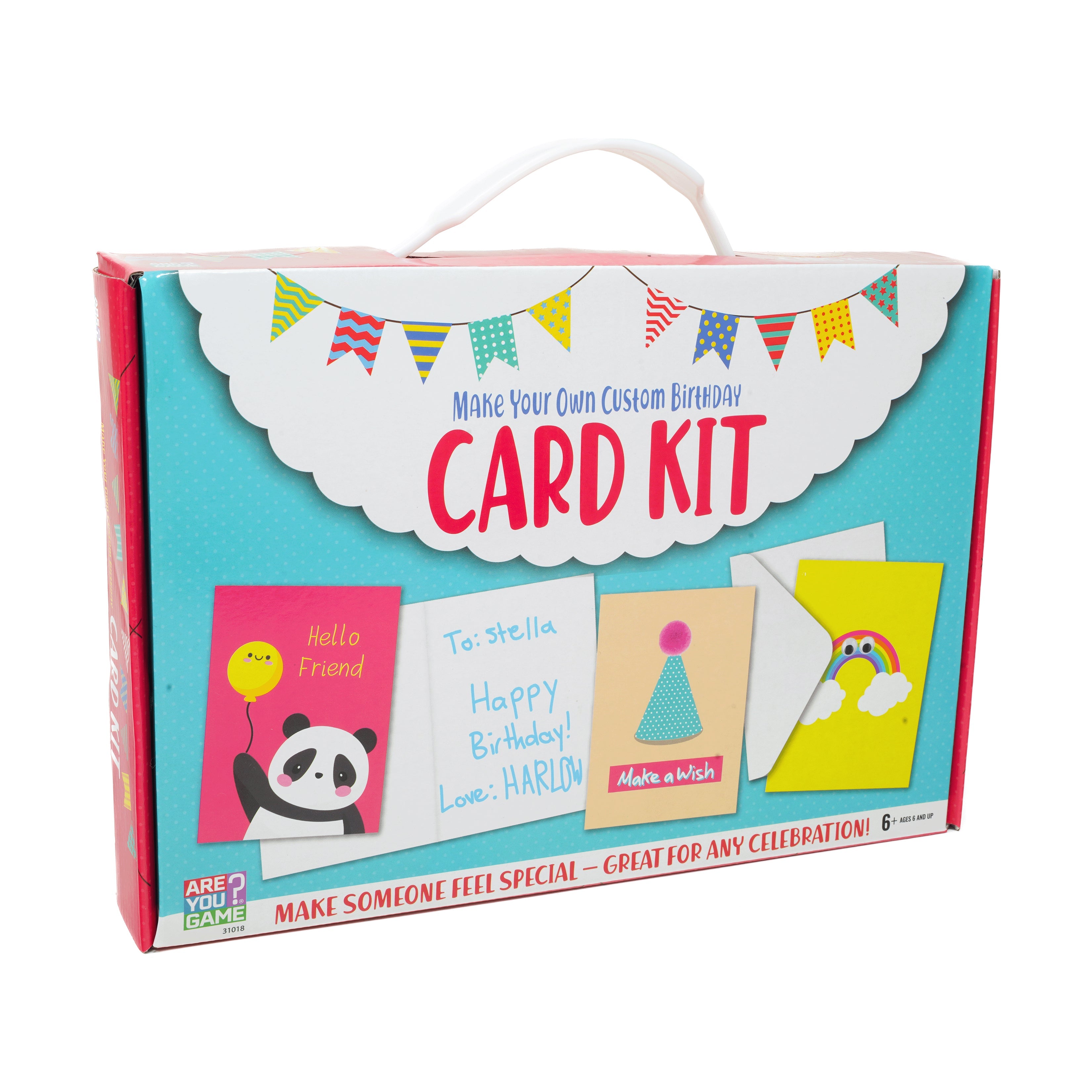  AreYouGame.com Make Your Own Custom Birthday Card Kit - Multi-color - Bonton