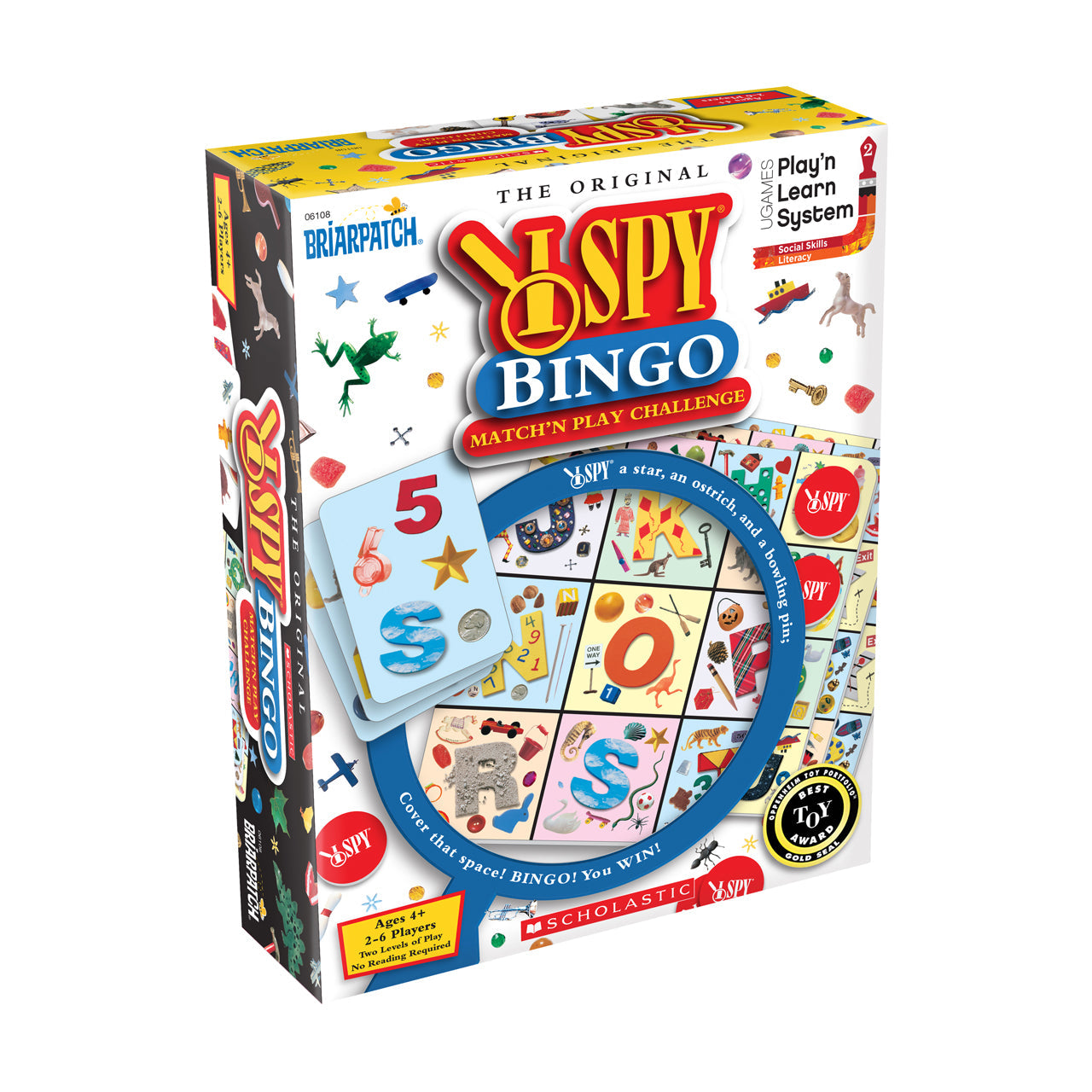  I Spy Bingo Match & Play Challenge - Multicolor - Bonton