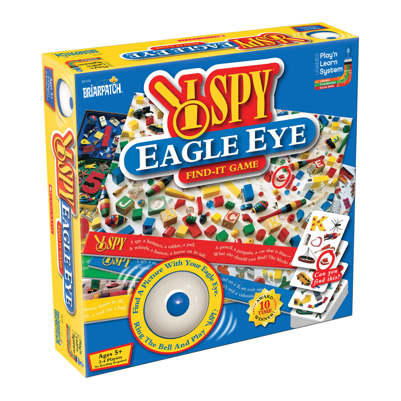  I Spy Eagle Eye Find-It Game - Multicolor - Bonton