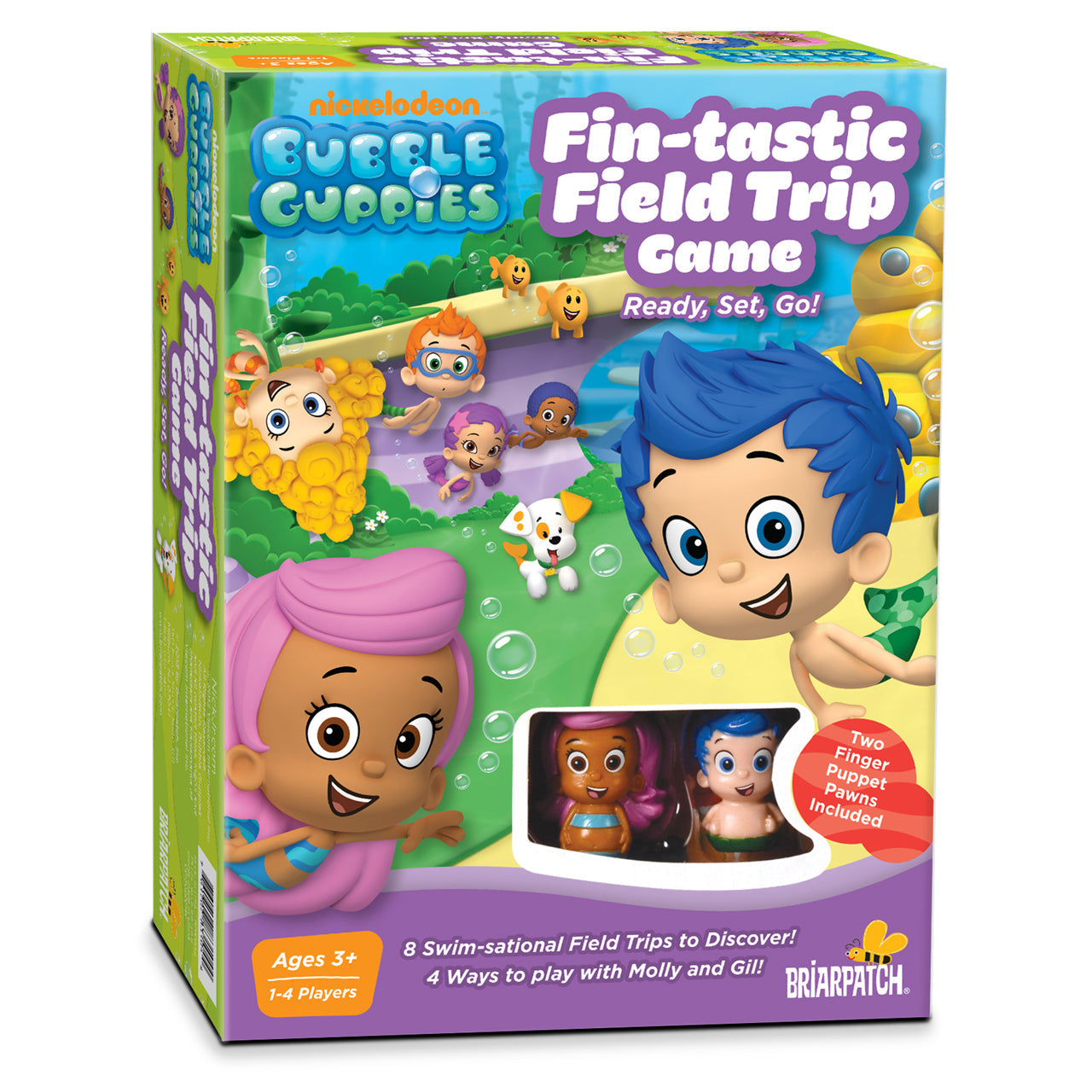  Bubble Guppies - Fin-tastic Field Trip Game - Ready, Set, Go! - Multicolor - Bonton