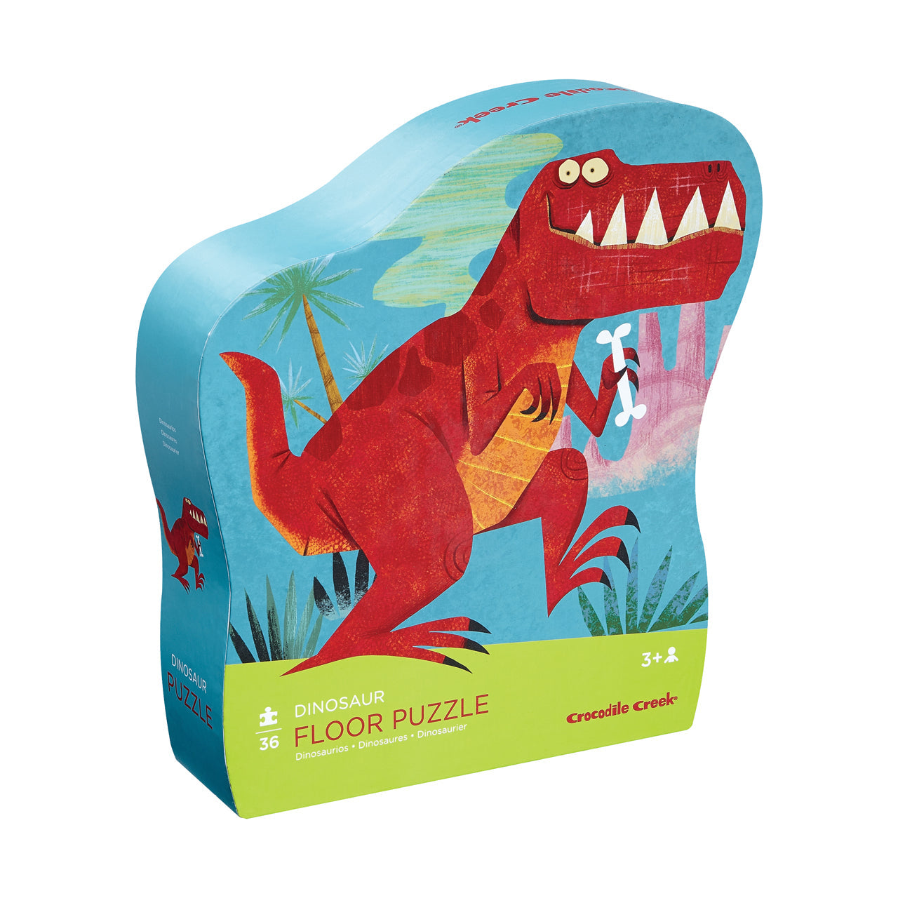  Dinosaur Floor Puzzle: 36 Pcs - Multicolor - Bonton