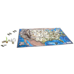 4D Cityscape Time Puzzle - USA