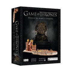 4D Cityscape Game of Thrones: Kings Landing 3D Puzzle: 260 Pcs