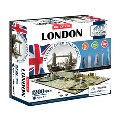 4D Cityscape Time Puzzle - London, England