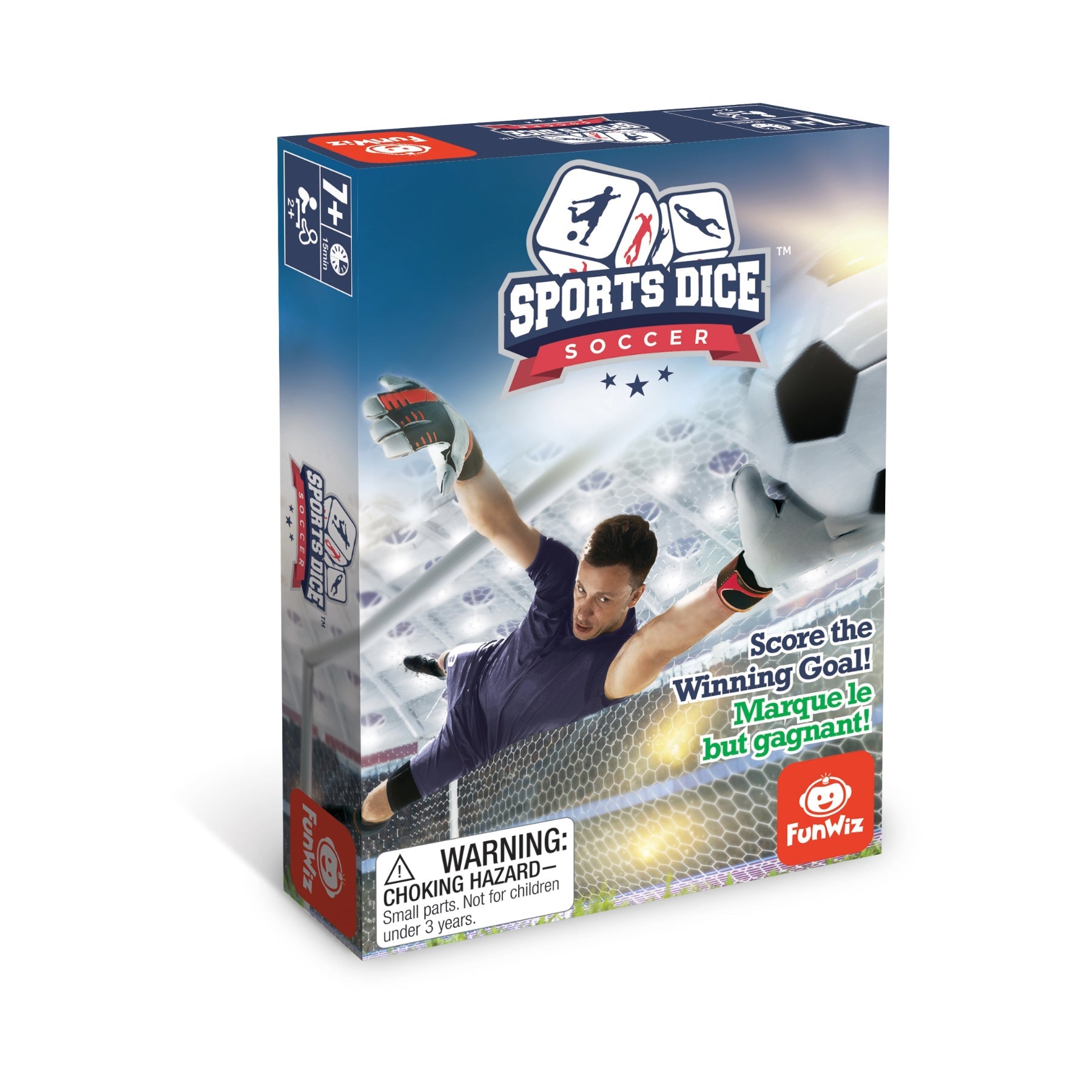  FoxMind Games Sports Dice Soccer - Multi-color - Bonton