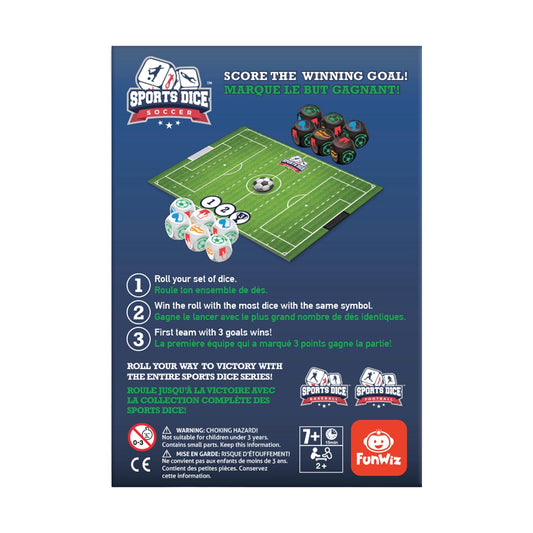 Sports-Dice-Soccer-Multi-color-One-Size