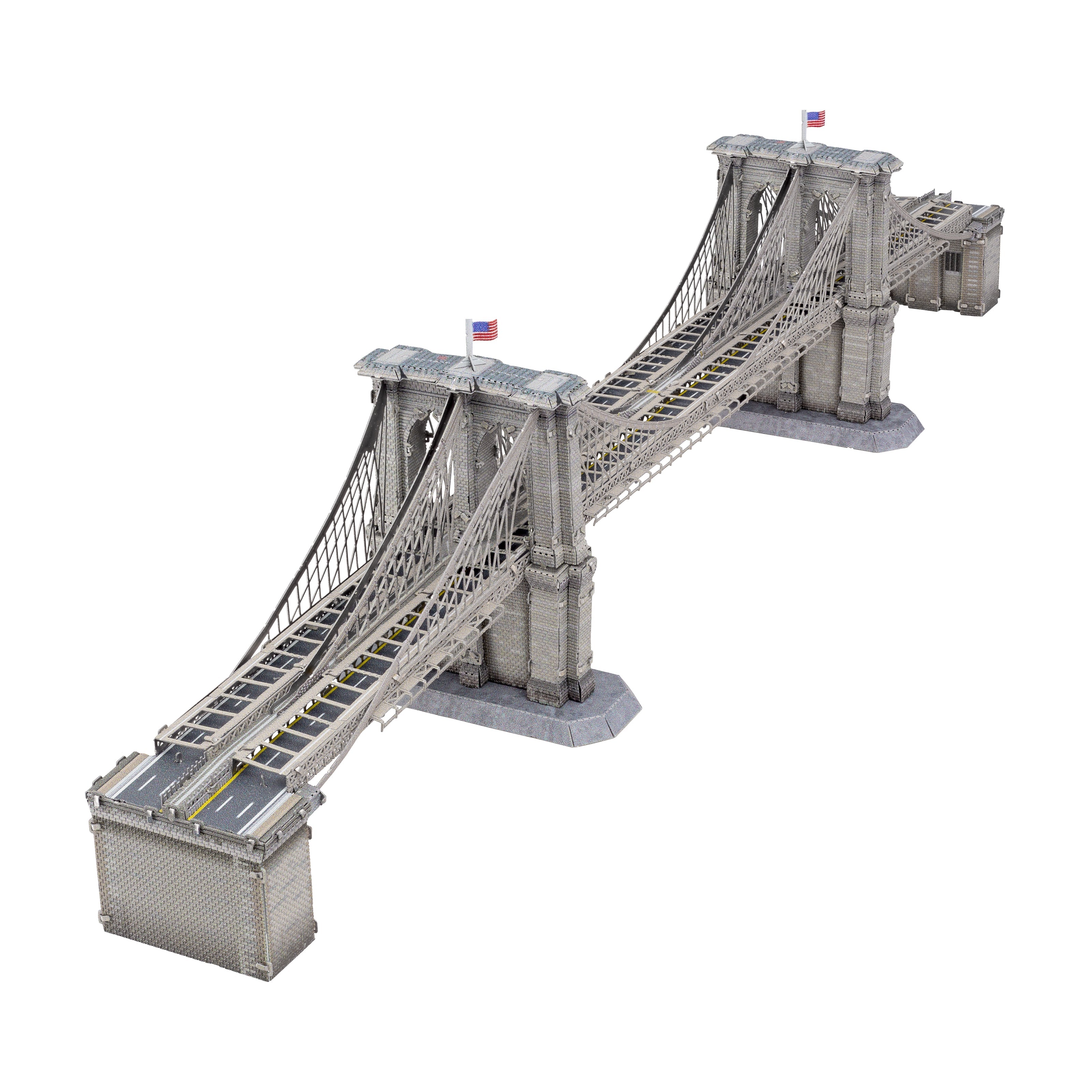  Fascinations Metal Earth Premium Series 3D Metal Model Kit - Brooklyn Bridge - Multi-color - Bonton