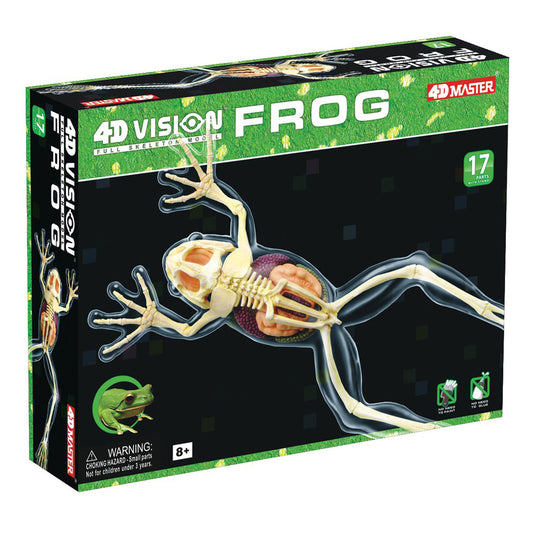 4D Vision Full Skeleton Frog Model