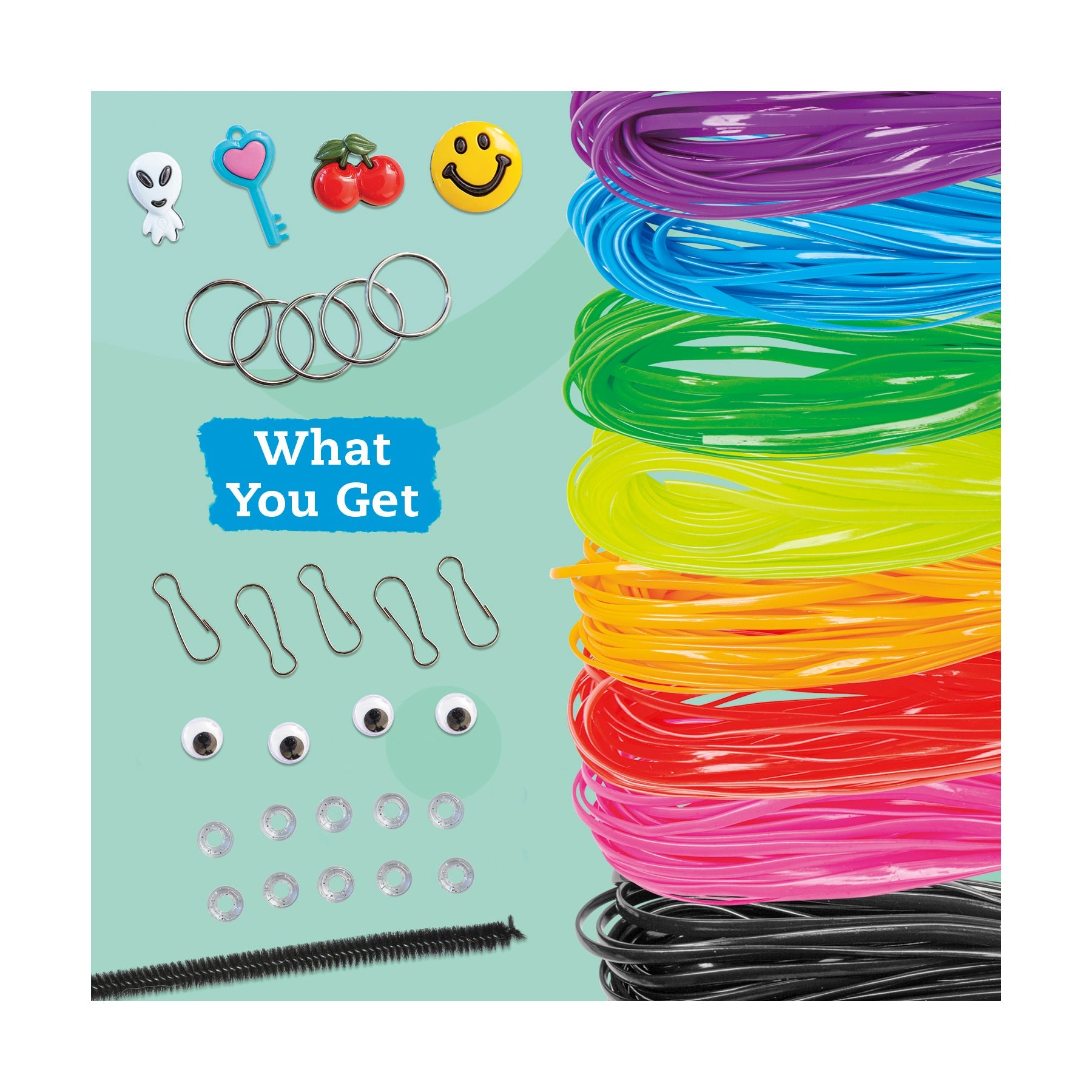  Klutz The Best Ever Book of Lanyard, Scoubidou & Boondoggle - Multi-color - Bonton