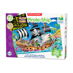 Puzzle-Doubles-Glow-in-the-Dark-Pirate-Ship-100-Pcs-Multi-color-One-Size