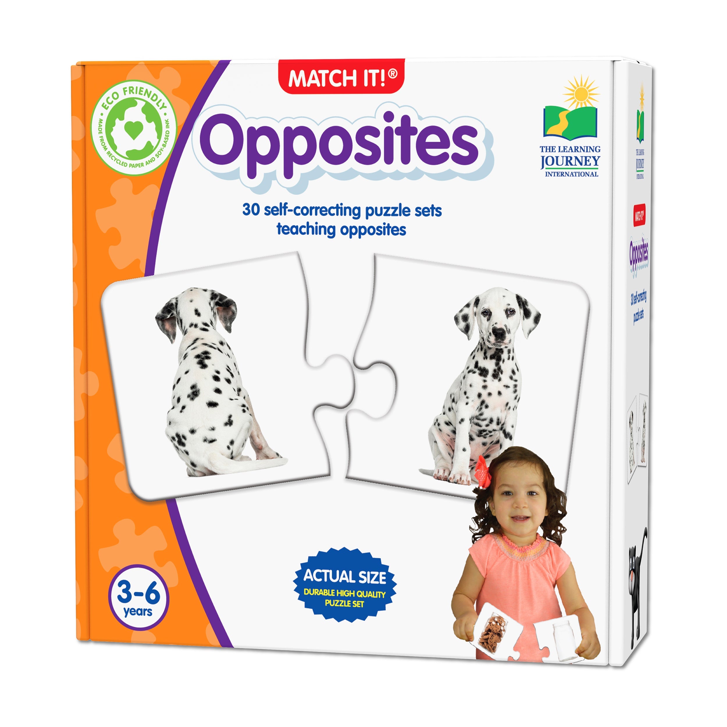  The Learning Journey Match It! - Opposites - Multi-color - Bonton