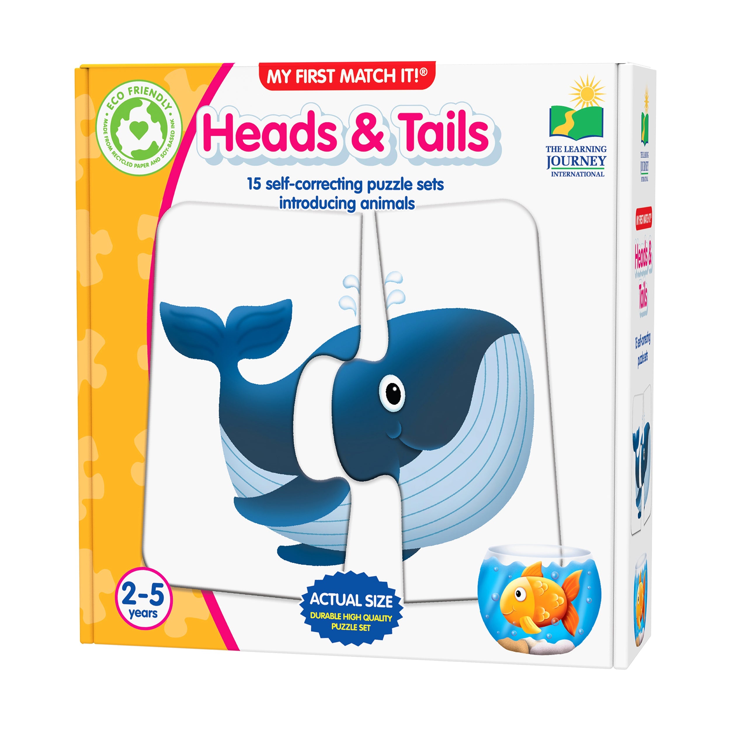  The Learning Journey My First Match It! - Heads & Tails - Multi-color - Bonton