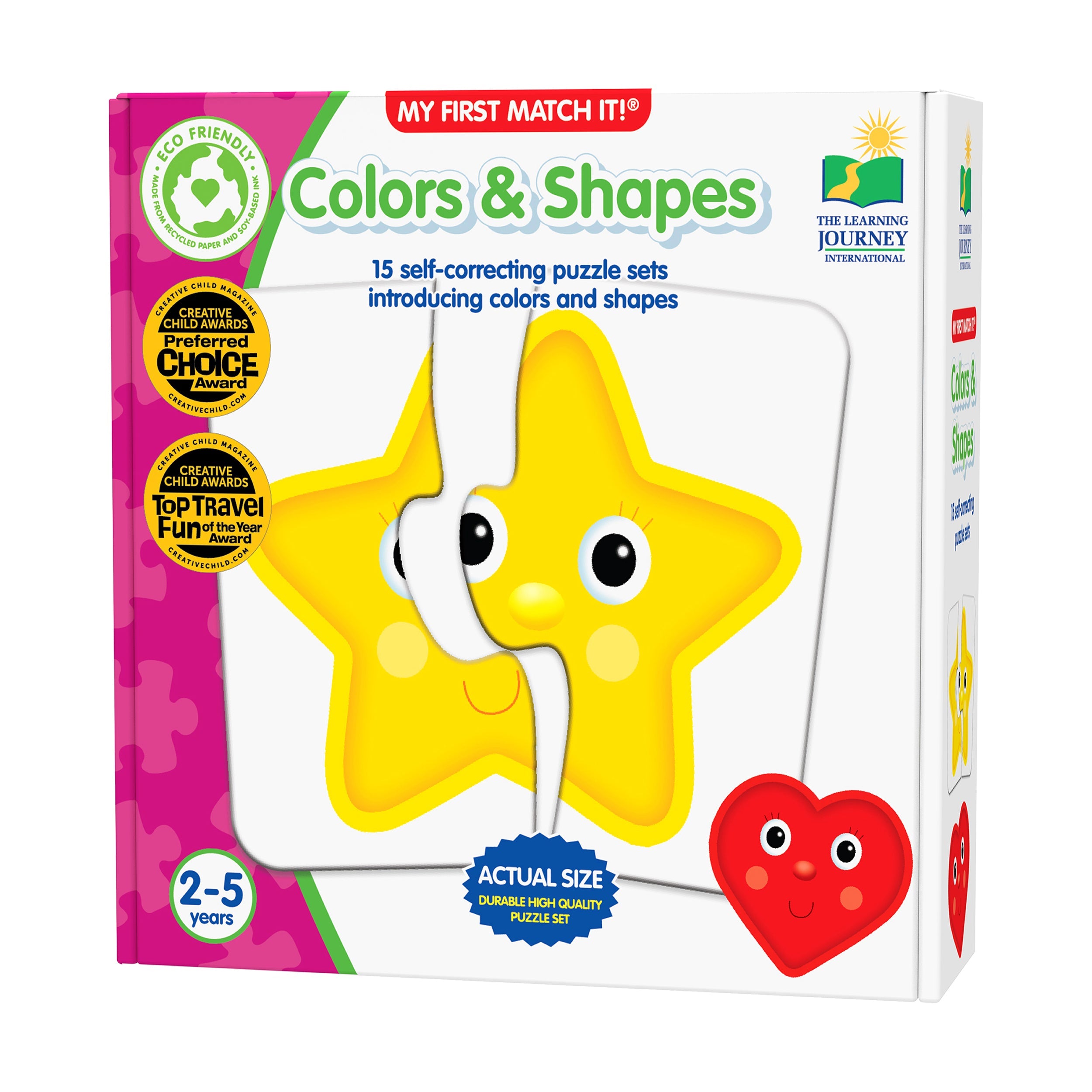  The Learning Journey My First Match It! - Colors & Shapes - Multi-color - Bonton