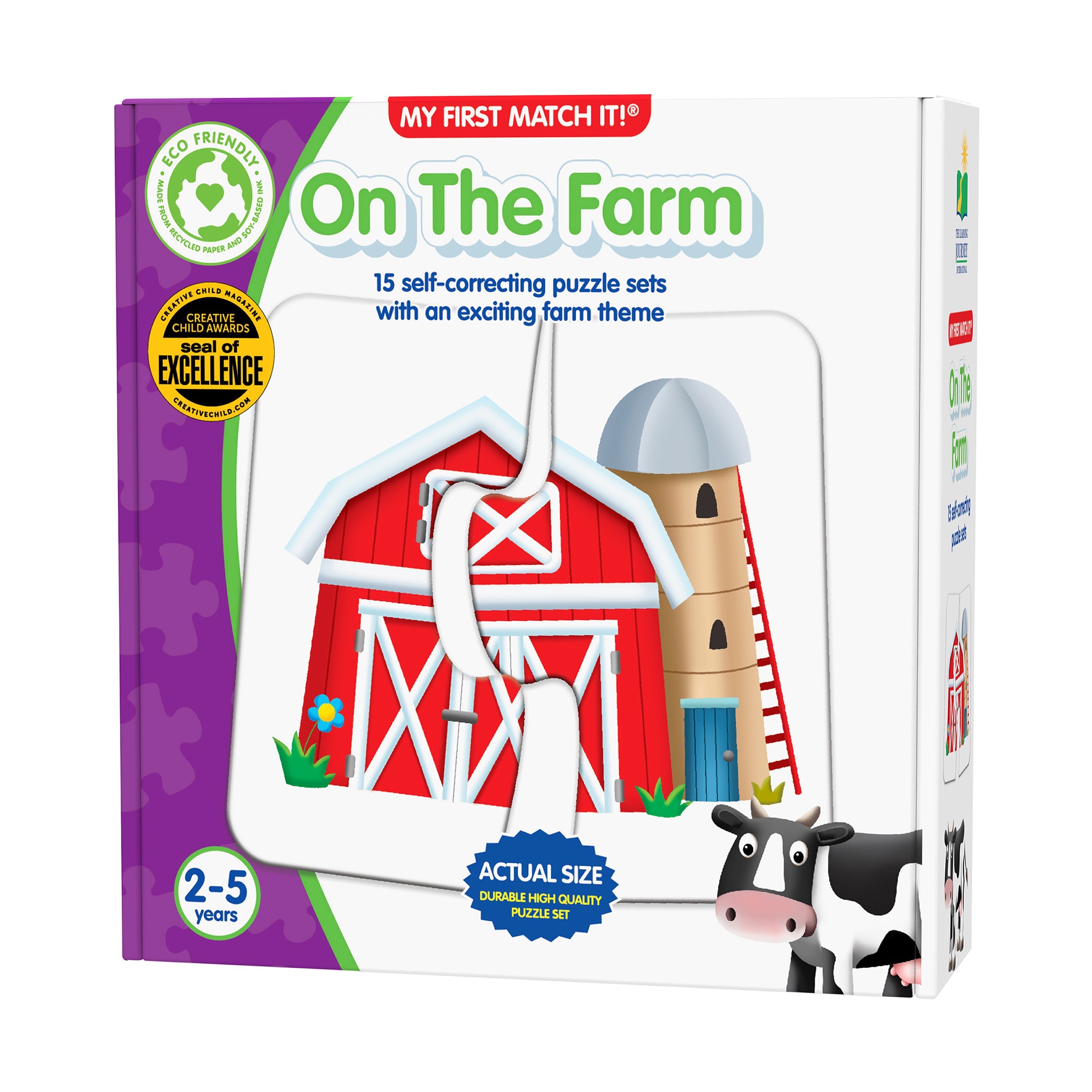  The Learning Journey My First Match It! - On the Farm - Multi-color - Bonton