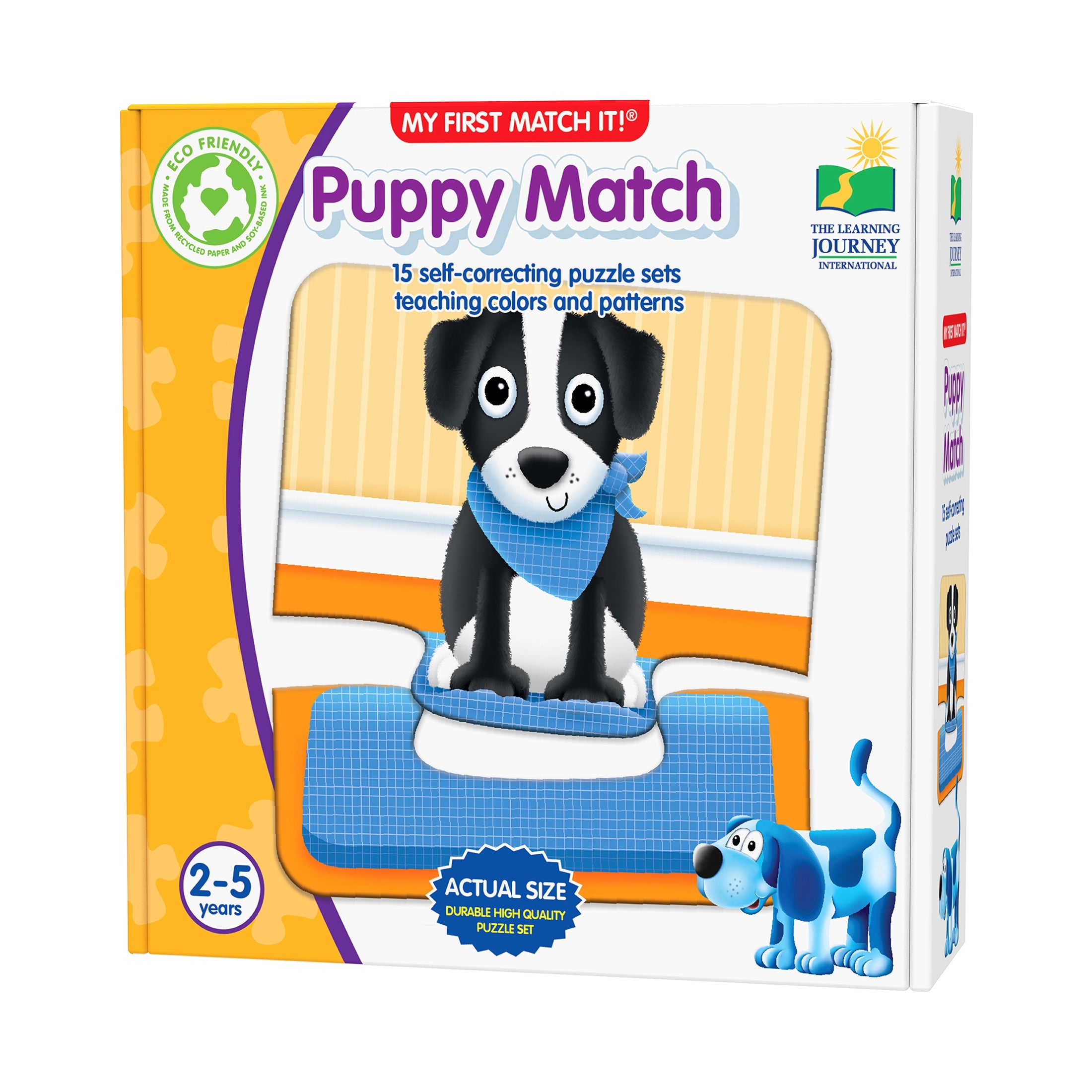  The Learning Journey My First Match It! - Puppy Match - Multi-color - Bonton