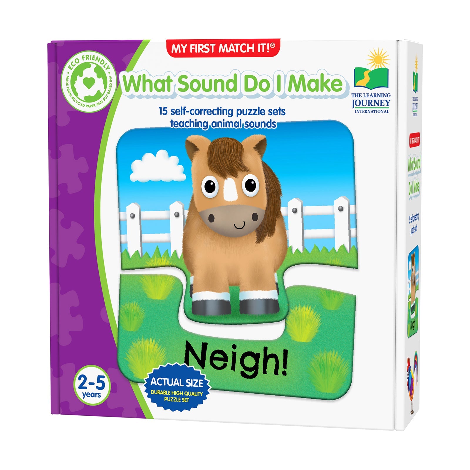  The Learning Journey My First Match It! - What Sound Do I Make - Multi-color - Bonton