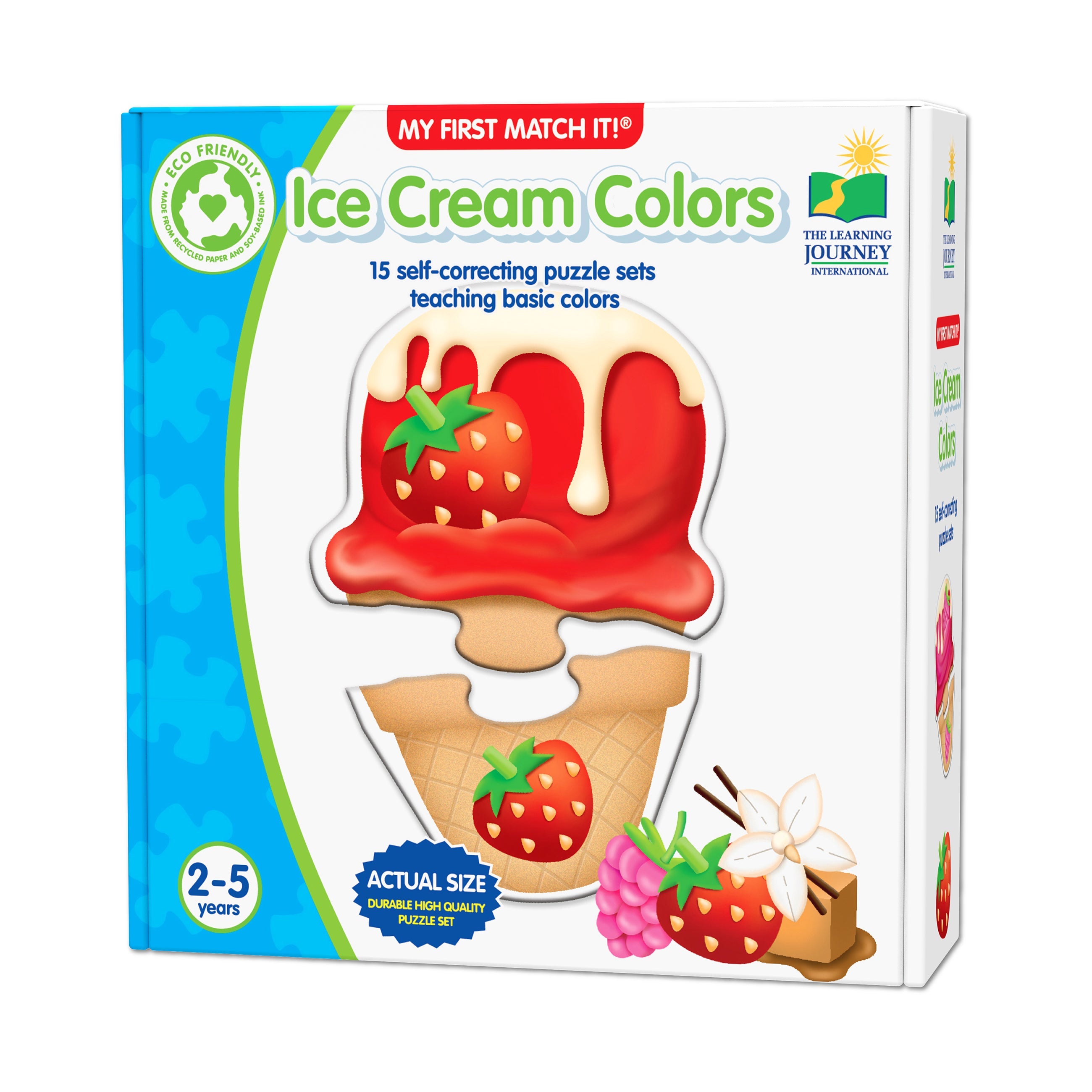  The Learning Journey My First Match It! - Ice Cream Colors - Multi-color - Bonton