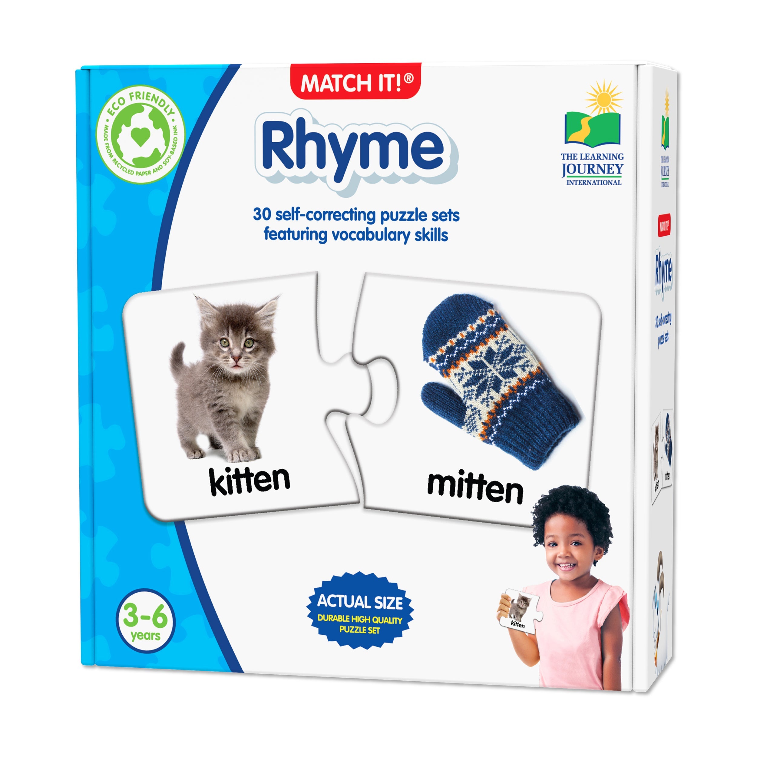  The Learning Journey Match It! - Rhyme - Multi-color - Bonton