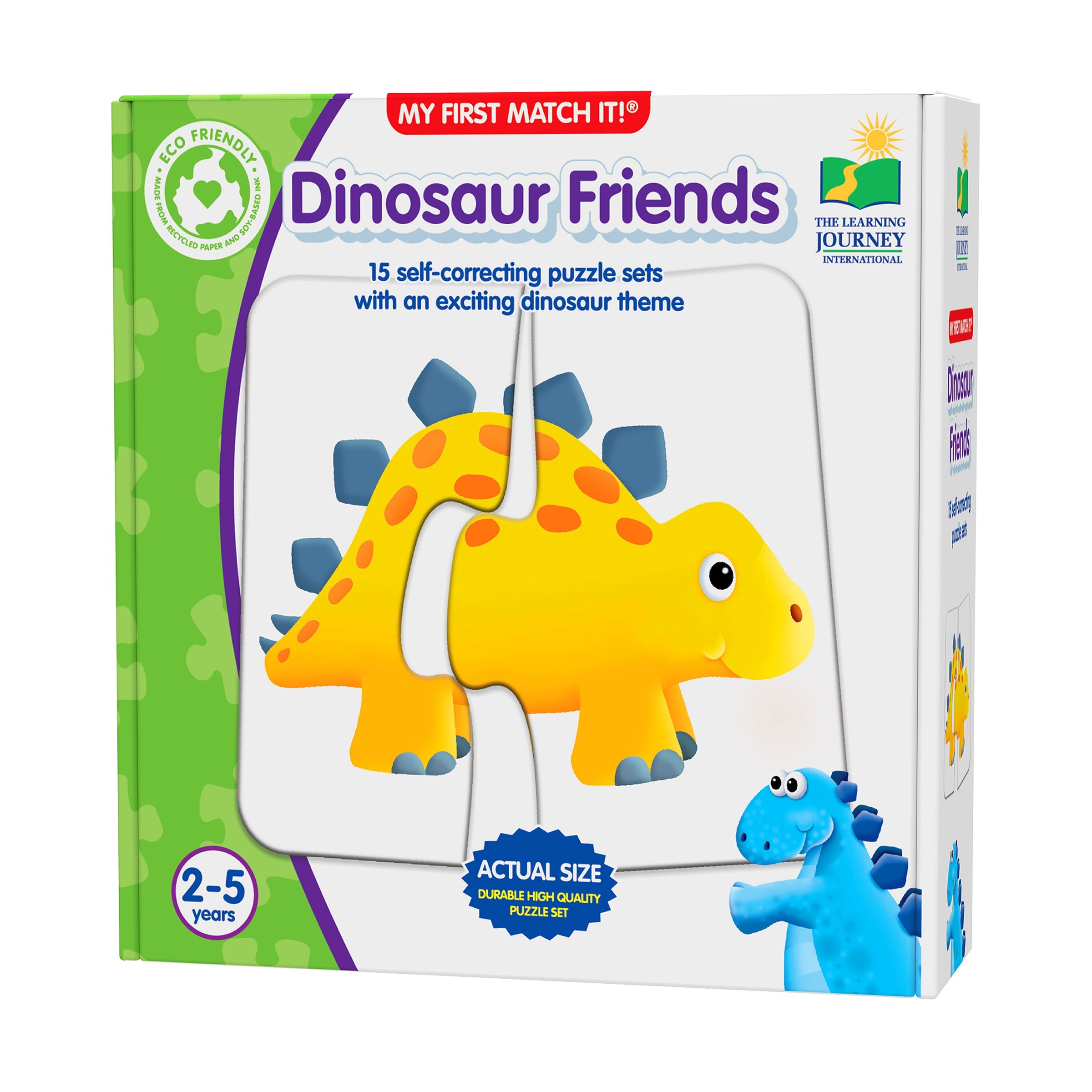  The Learning Journey My First Match It! - Dinosaur Friends - Multi-color - Bonton