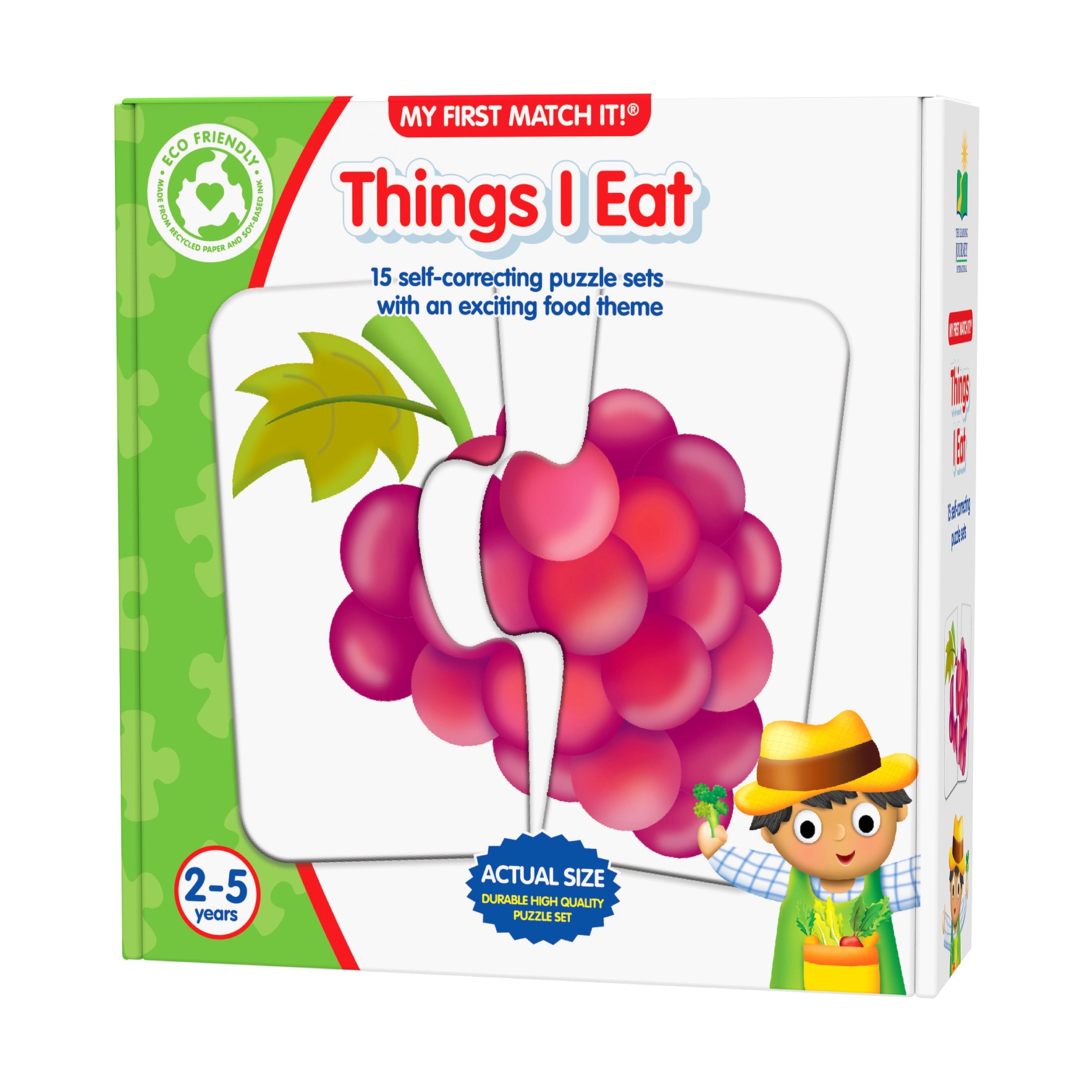  The Learning Journey My First Match It! - Things I Eat - Multi-color - Bonton