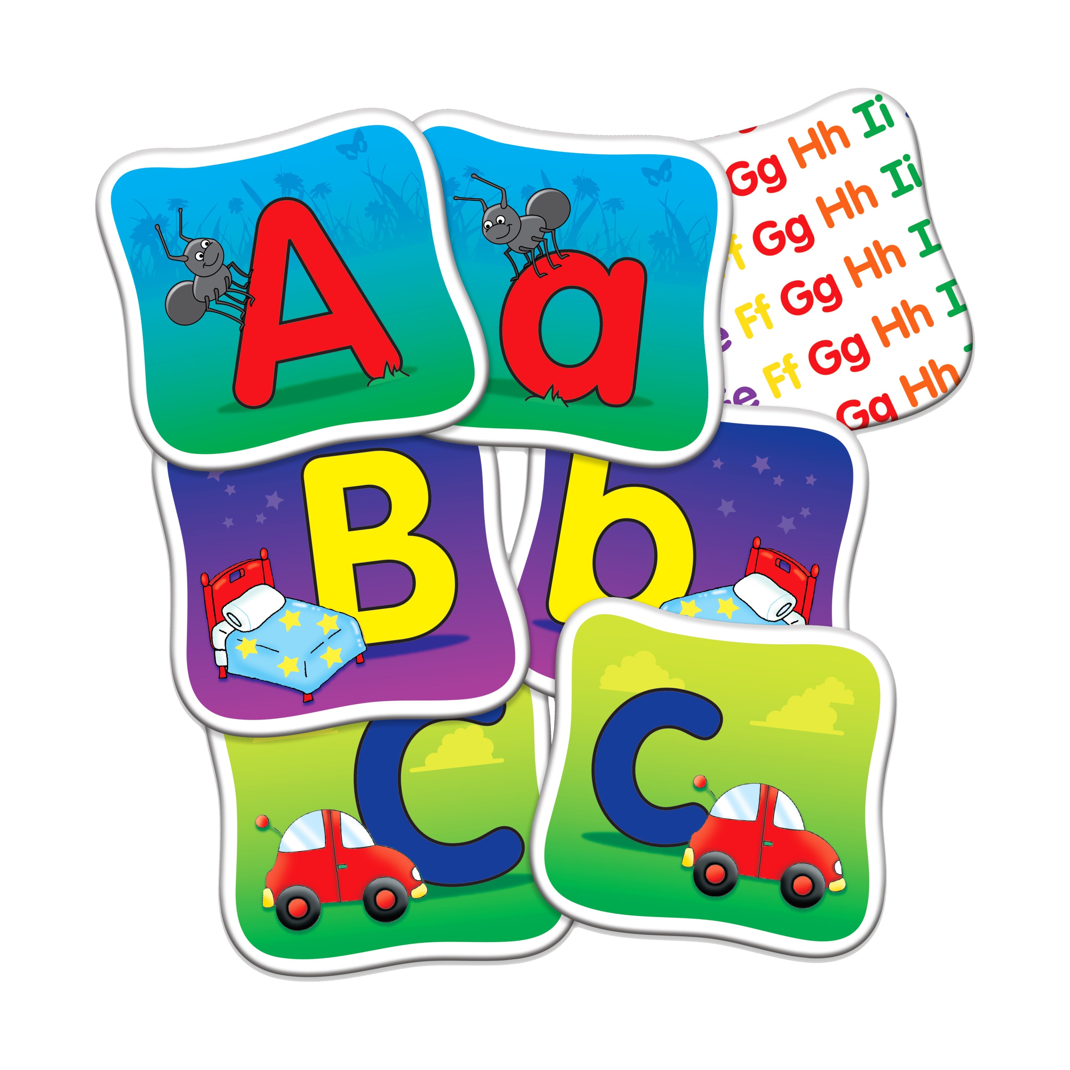  The Learning Journey Match It! - Alphabet Memory - Multi-color - Bonton