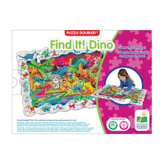 Puzzle-Doubles-Find-It-Dino-50-Pcs-Multi-color-One-Size