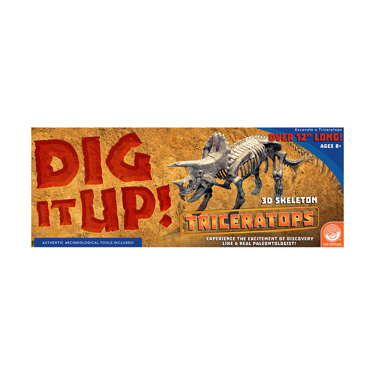  Dig It Up! - Dino Model: Triceratops - Multicolor - Bonton