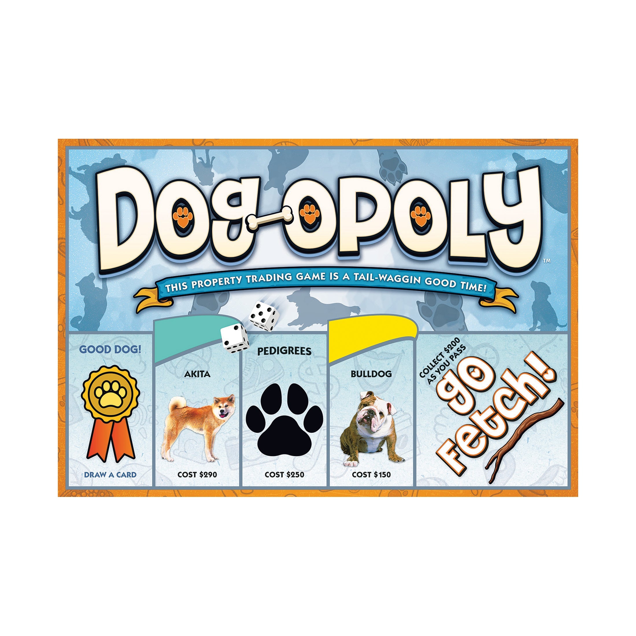  Dog-Opoly Board Game - Multi-color - Bonton