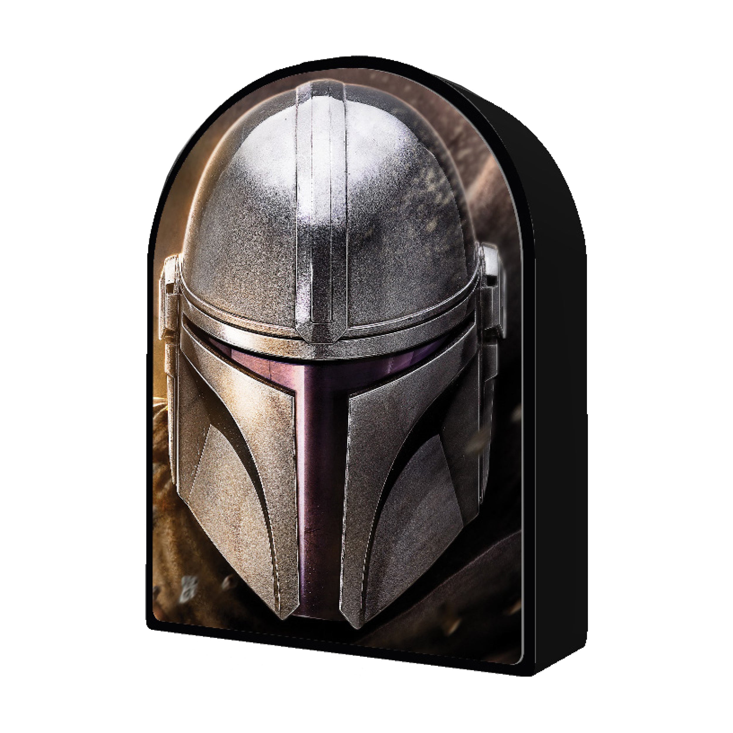  Prime 3D Star Wars - The Mandalorian 3D Lenticular Jigsaw Puzzle in a Collectible Shaped Tin: 300 Pcs - Multi-color - Bonton