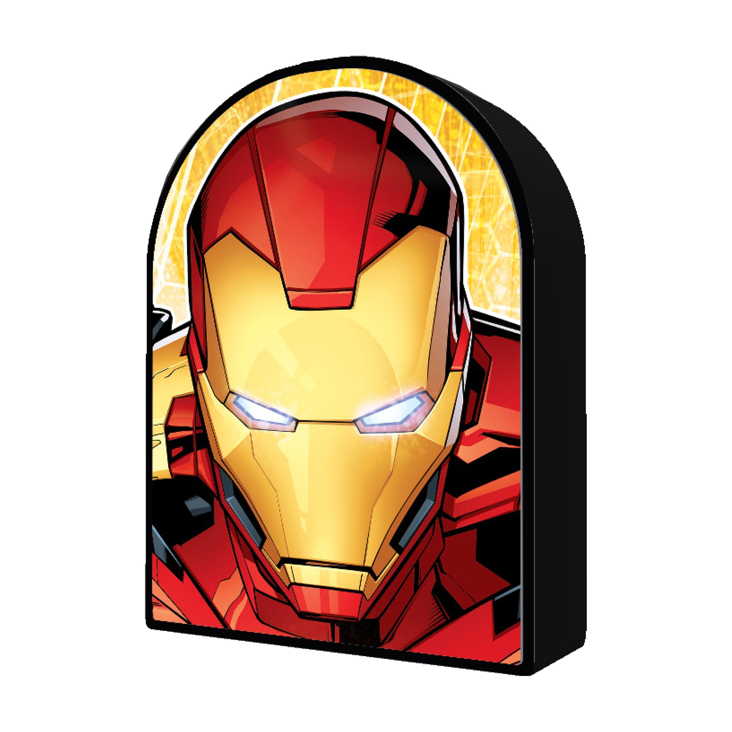  Prime 3D Marvel Avengers - Iron Man 3D Lenticular Jigsaw Puzzle in a Collectible Shaped Tin: 300 Pcs - Multi-color - Bonton