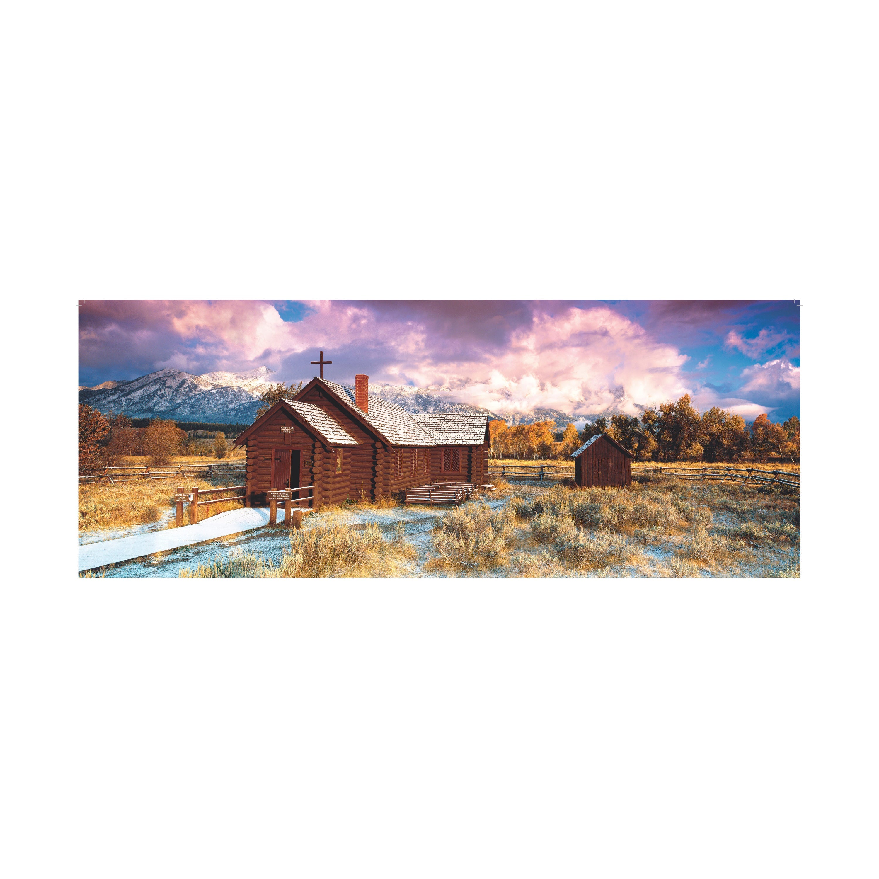  Pressman Toy Ken Duncan Panoramics: Images of America - Divine Light, Wyoming: 504 Pcs - Multi-color - Bonton