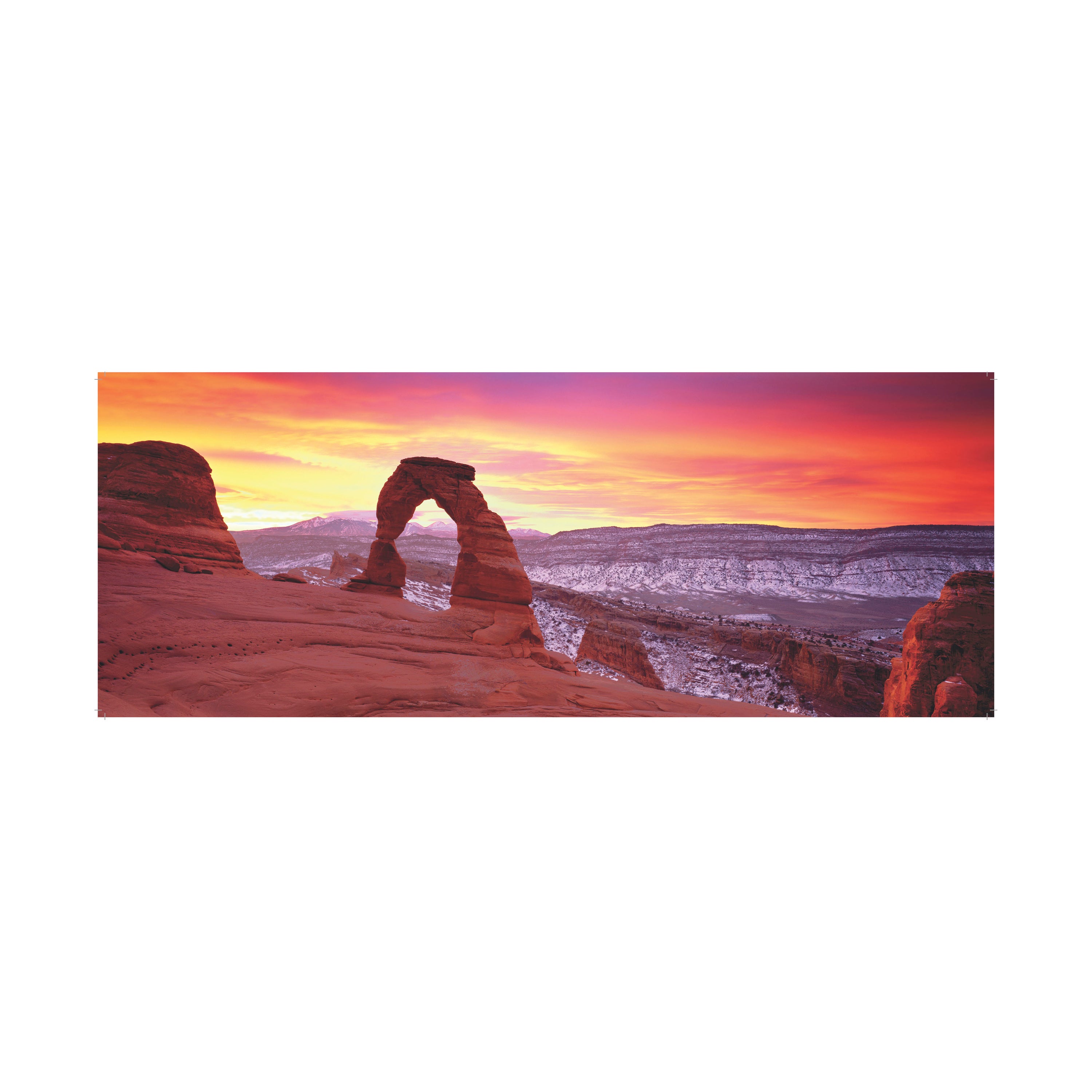  Pressman Toy Ken Duncan Panoramics: Images of America - Delicate Arch, Arches National Park, Utah: 504 Pcs - Multi-color - Bonton