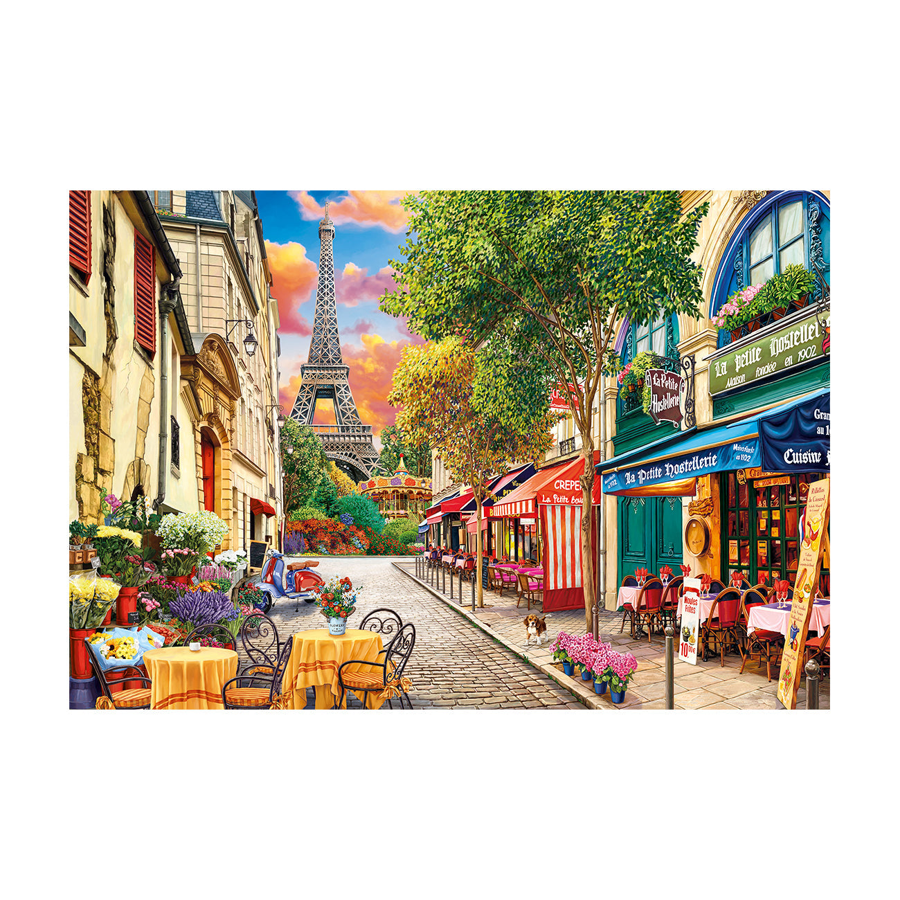  Goliath Small Street in Paris: 1000 Pcs - Multi-color - Bonton