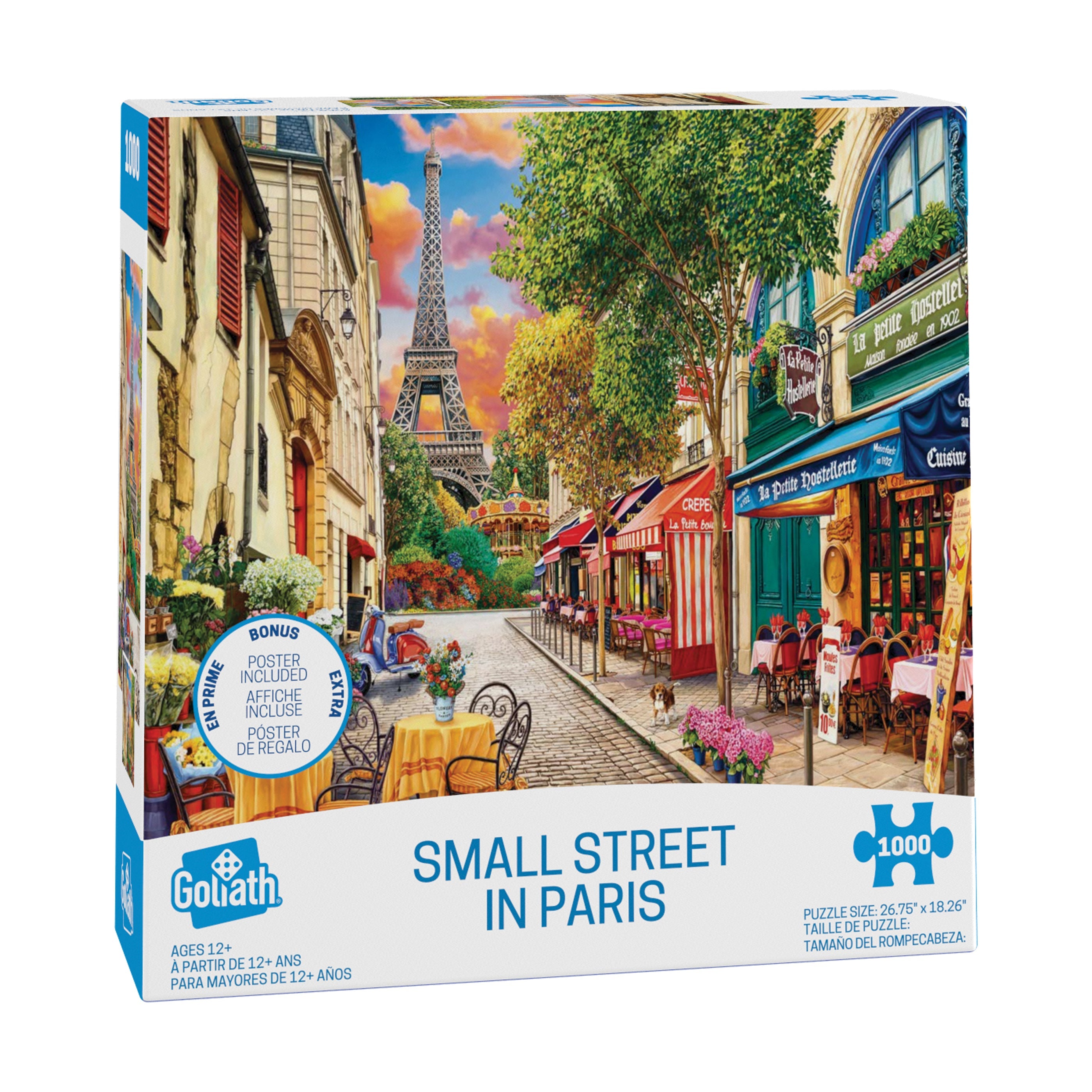  Goliath Small Street in Paris: 1000 Pcs - Multi-color - Bonton