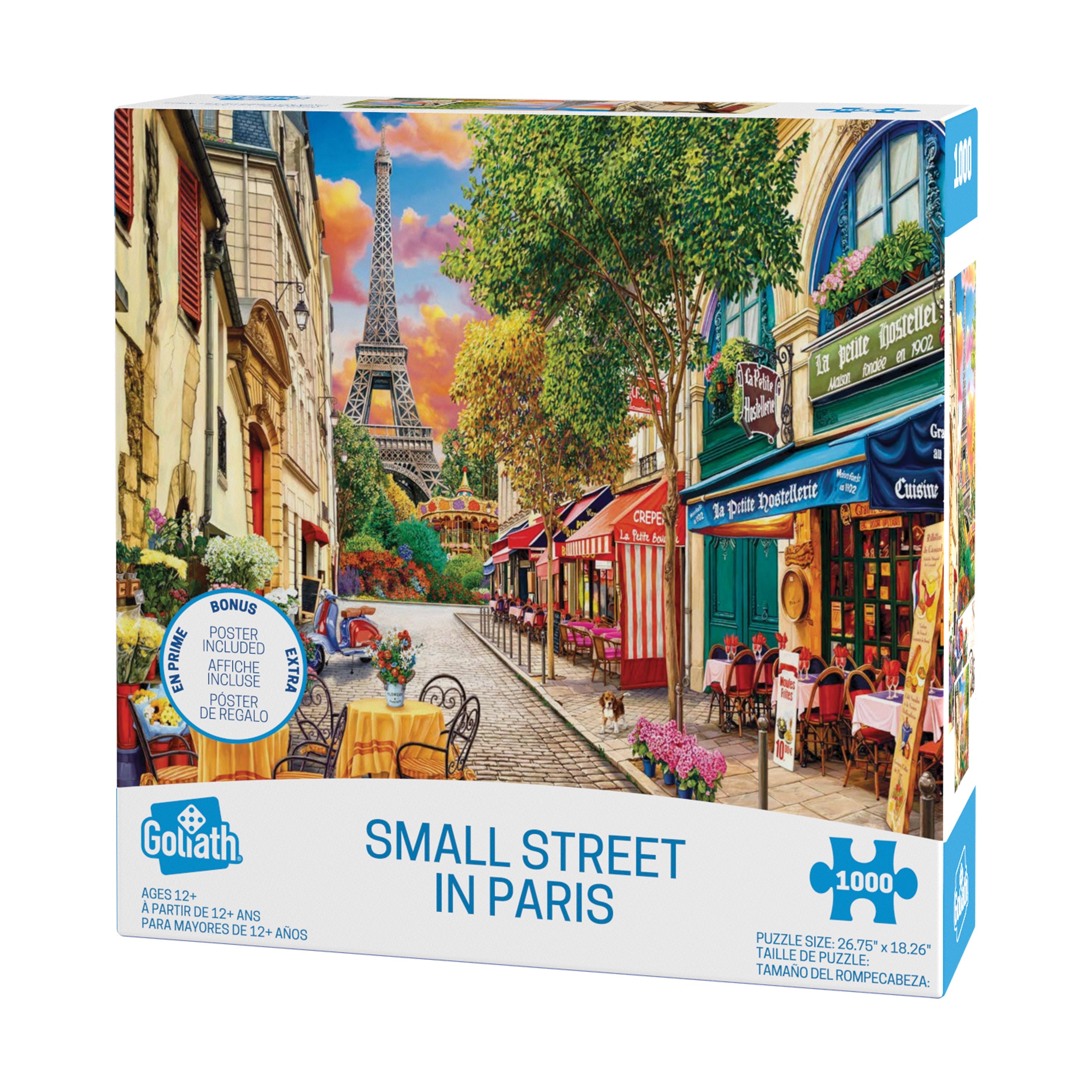  Goliath Small Street in Paris: 1000 Pcs - Multi-color - Bonton