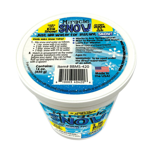 Miracle-Snow-1lb-Big-Bucket-Multi-color-One-Size