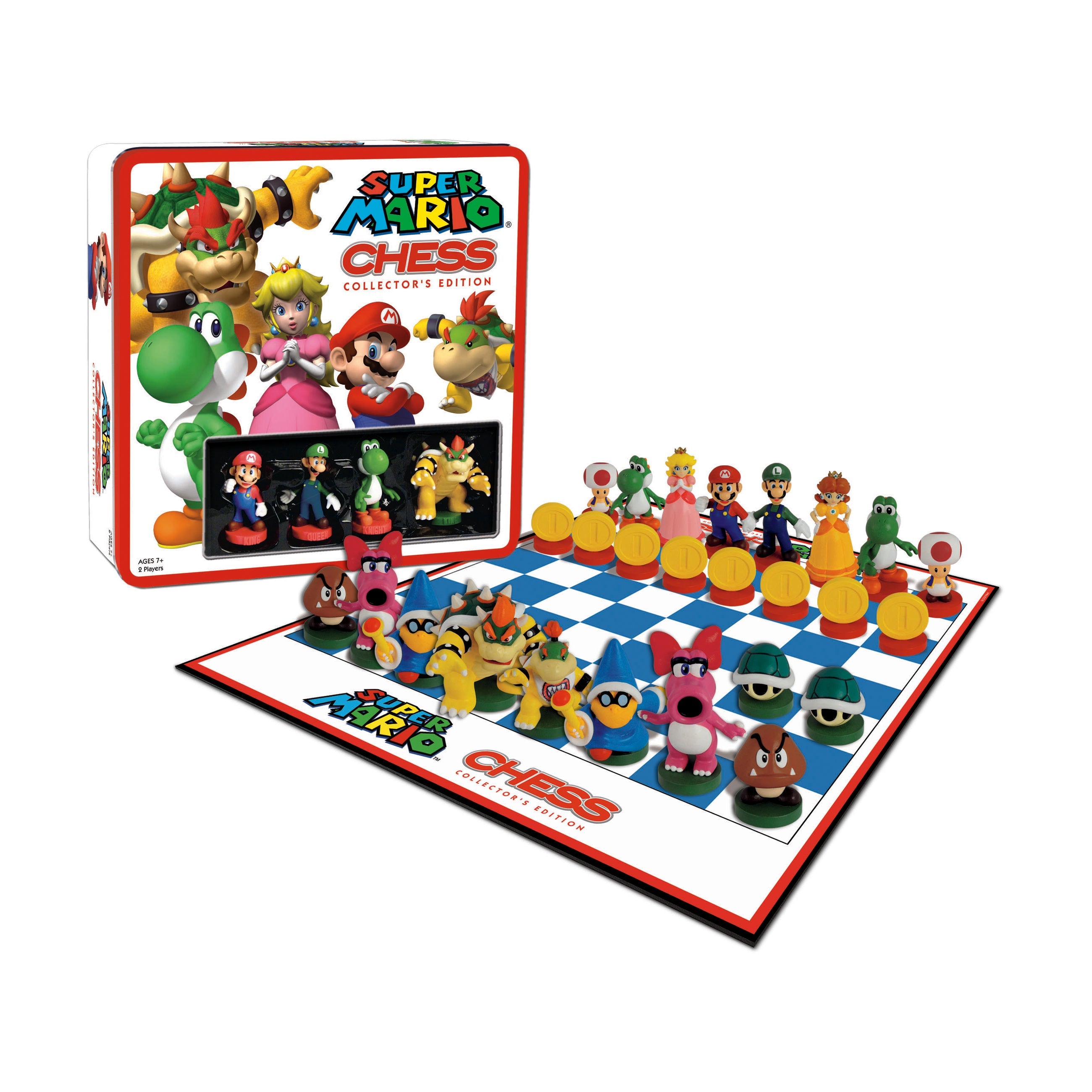  USAopoly Super Mario Chess Collector's Edition - Multi-color - Bonton