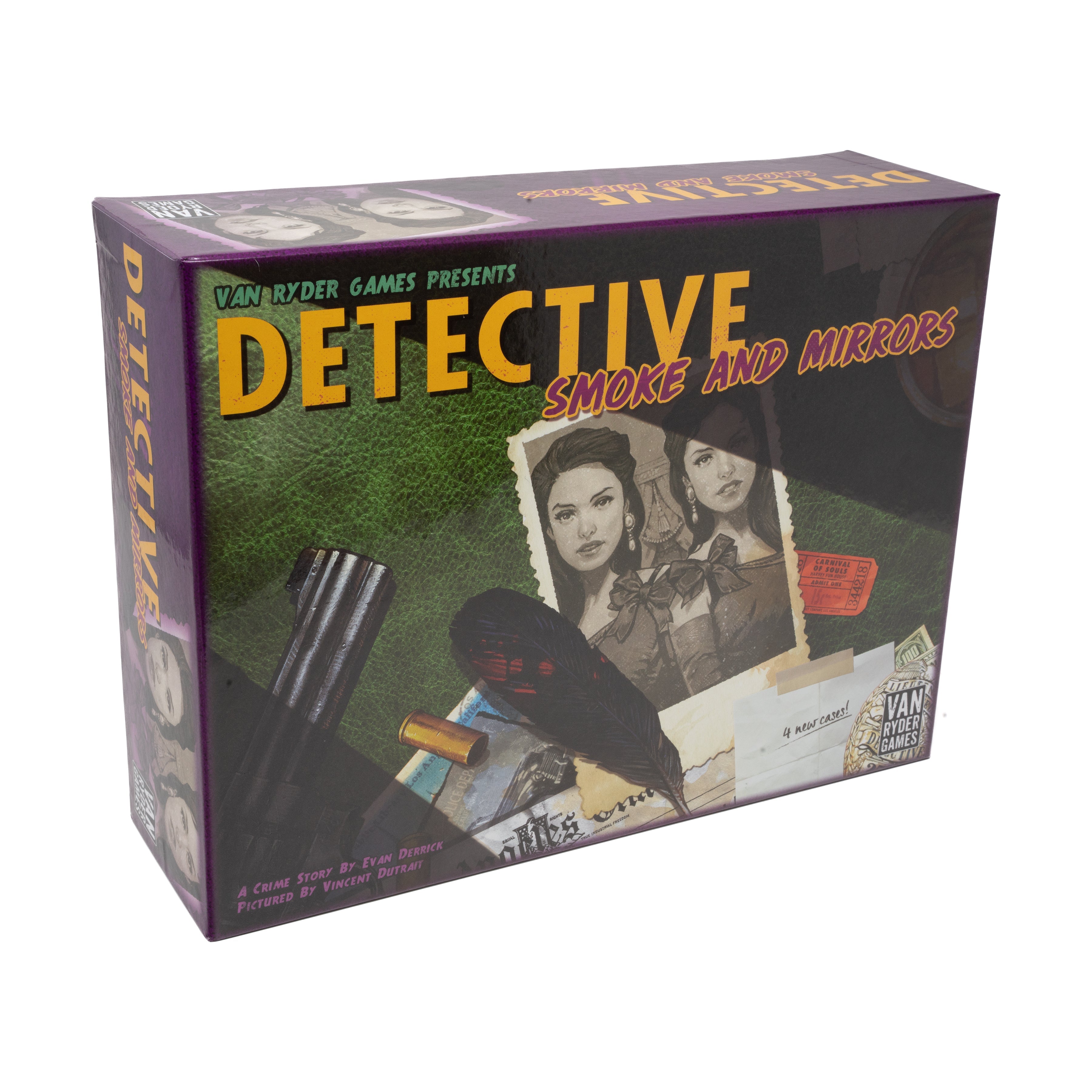  Van Ryder Games Detective: City of Angels - Smoke and Mirrors Expansion - Multi-color - Bonton