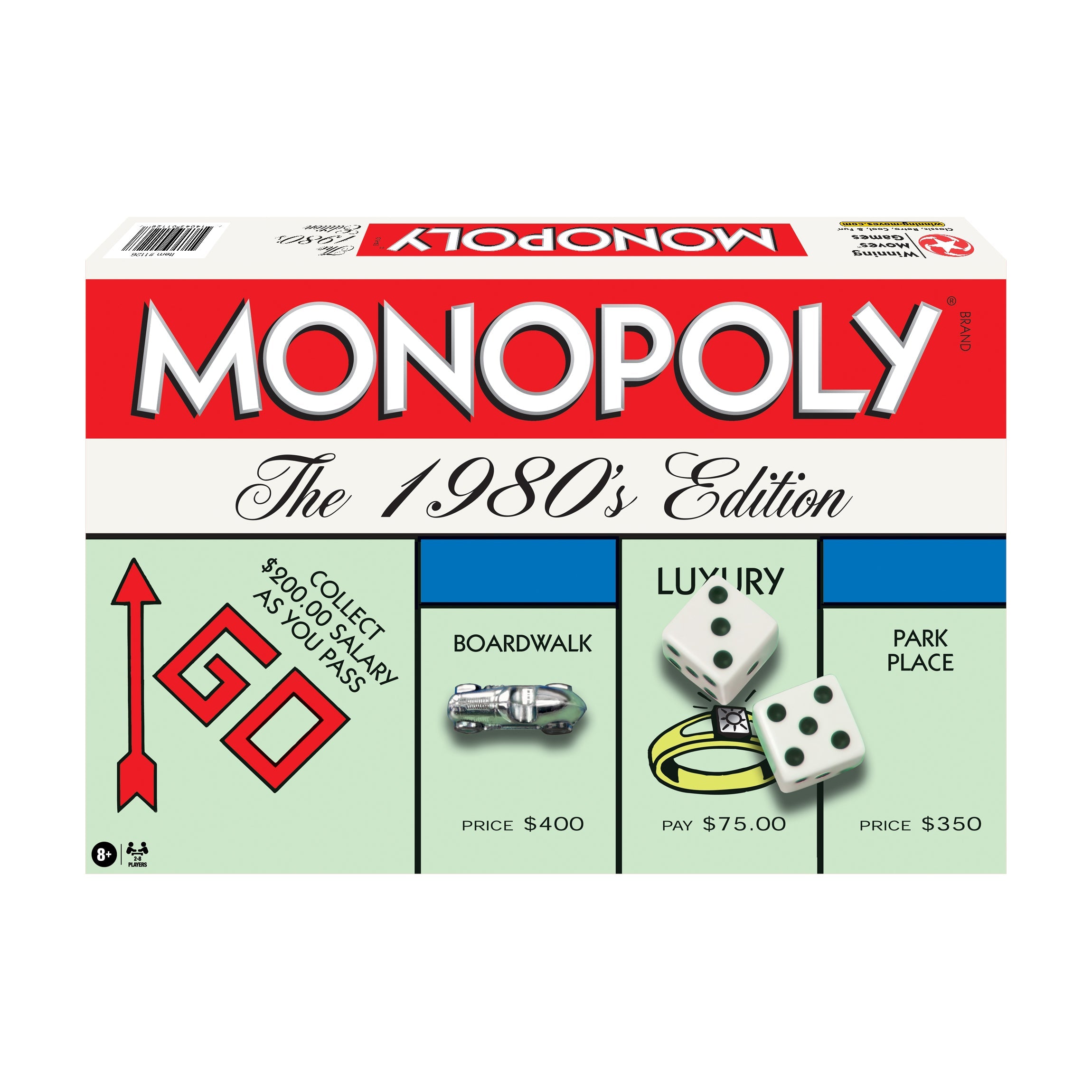  Monopoly - The 1980's Edition - Multi-color - Bonton