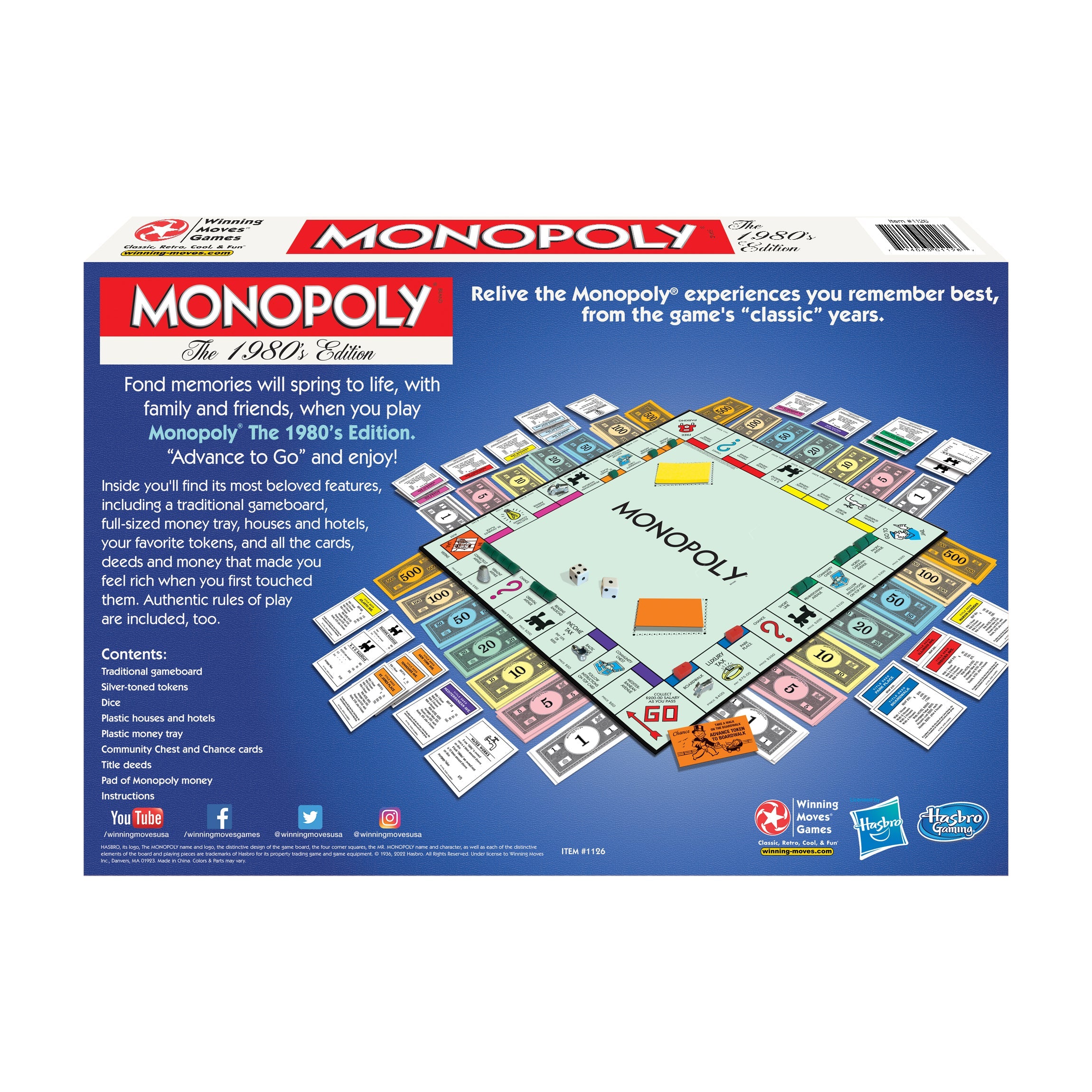  Monopoly - The 1980's Edition - Multi-color - Bonton