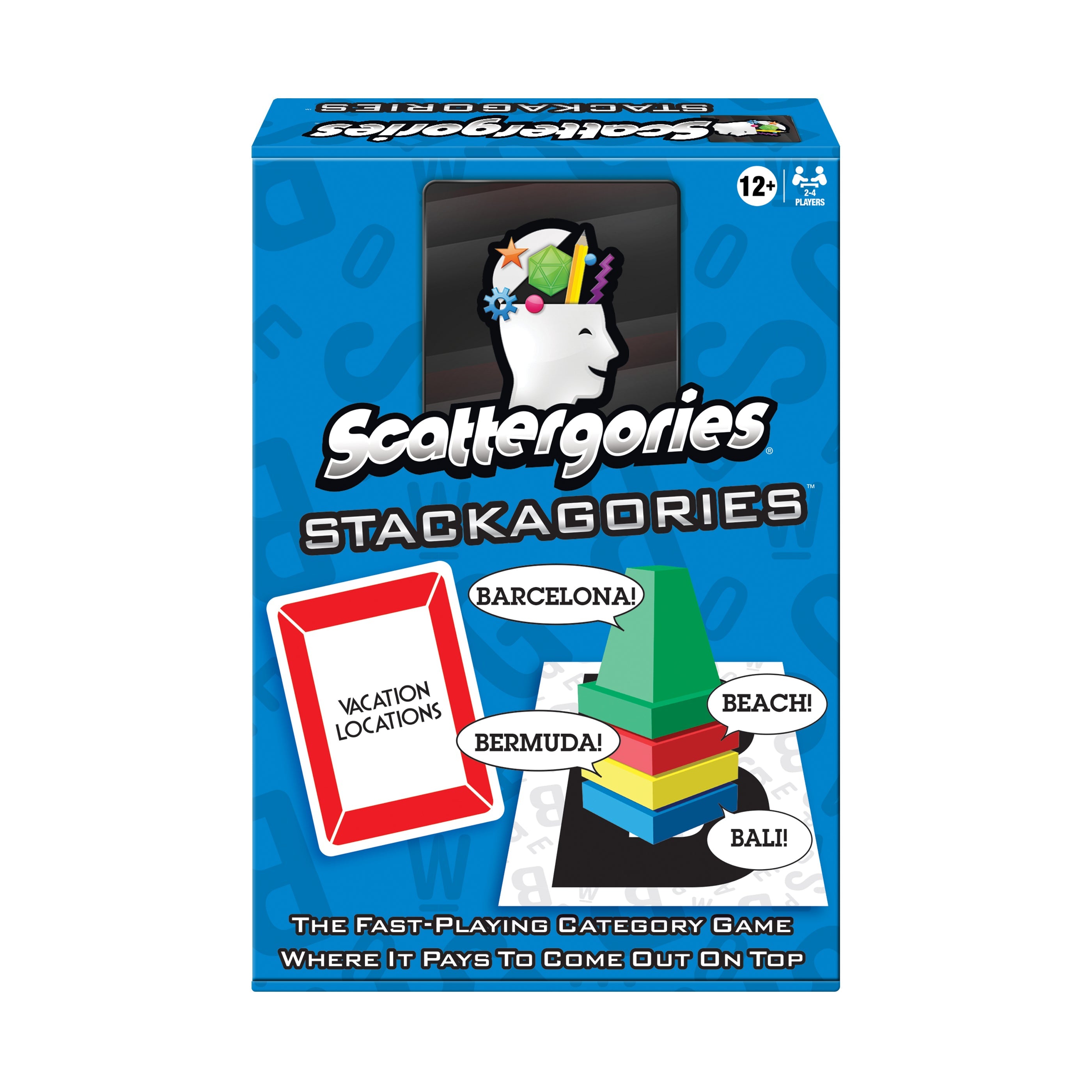  Winning Moves Scattergories Stackagories - Multi-color - Bonton