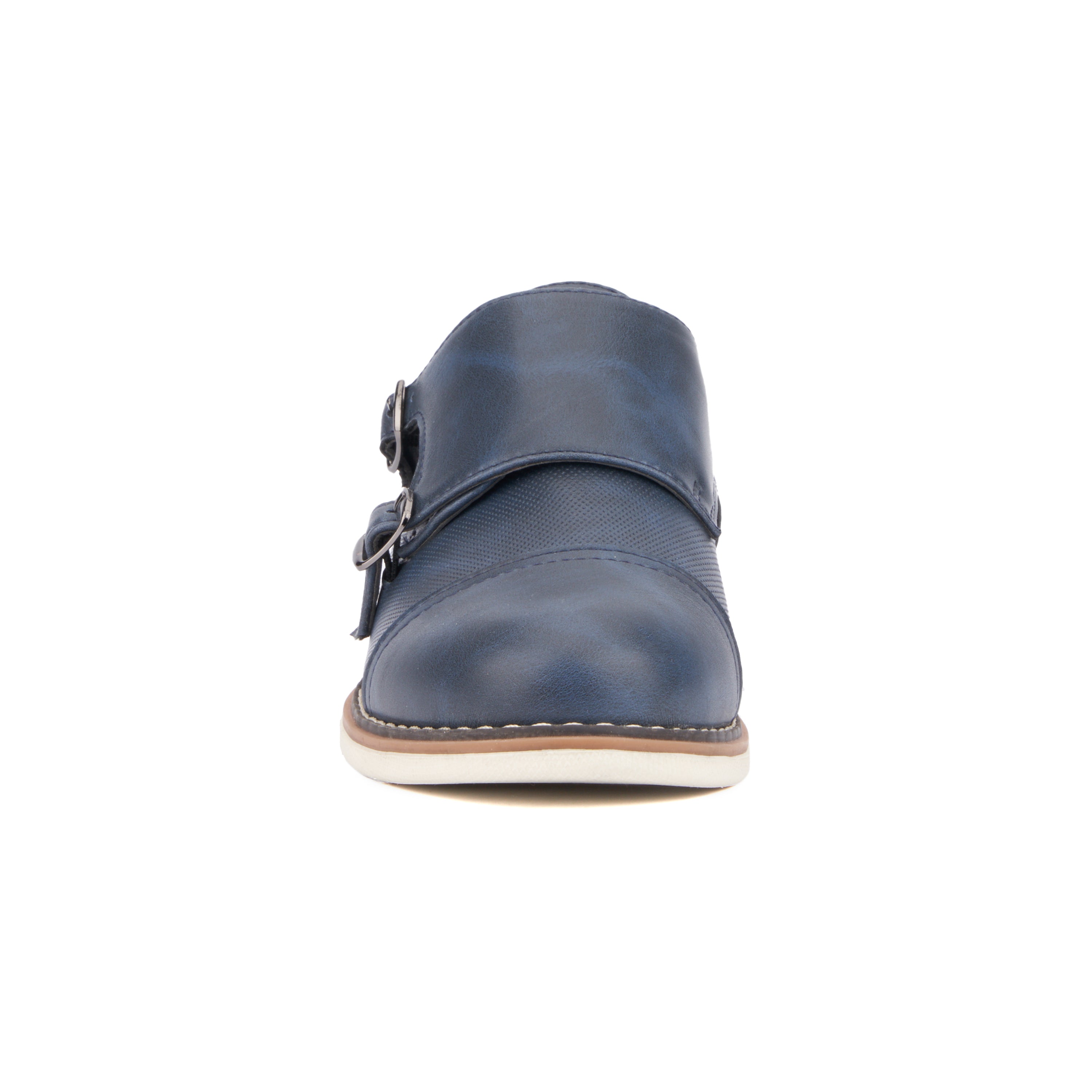  Xray Footwear Boy's Michael Dress Casual Monk Straps - Black - Bonton