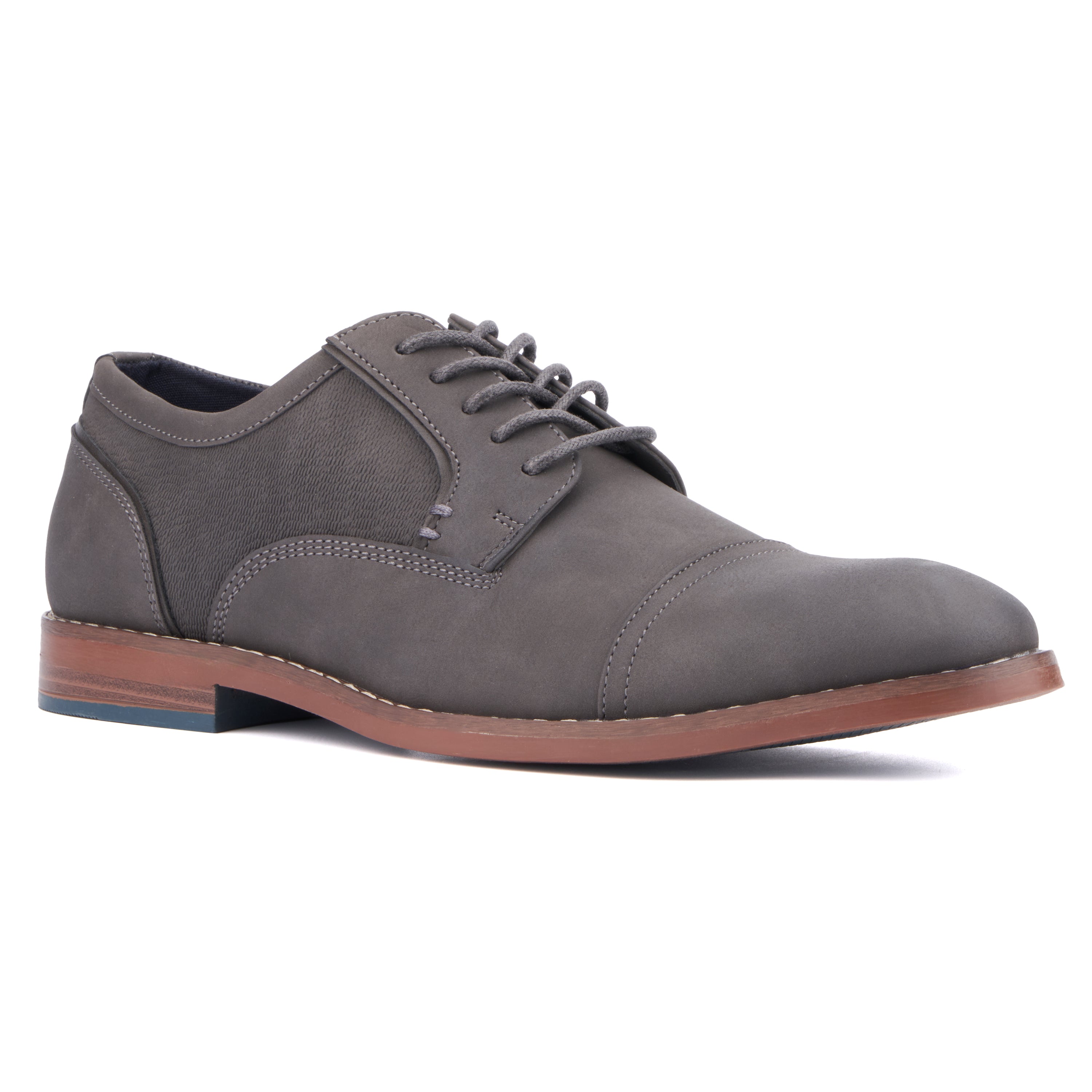  Reserved Footwear New York Men's Asher Oxford Casual Shoe - Brown - Bonton