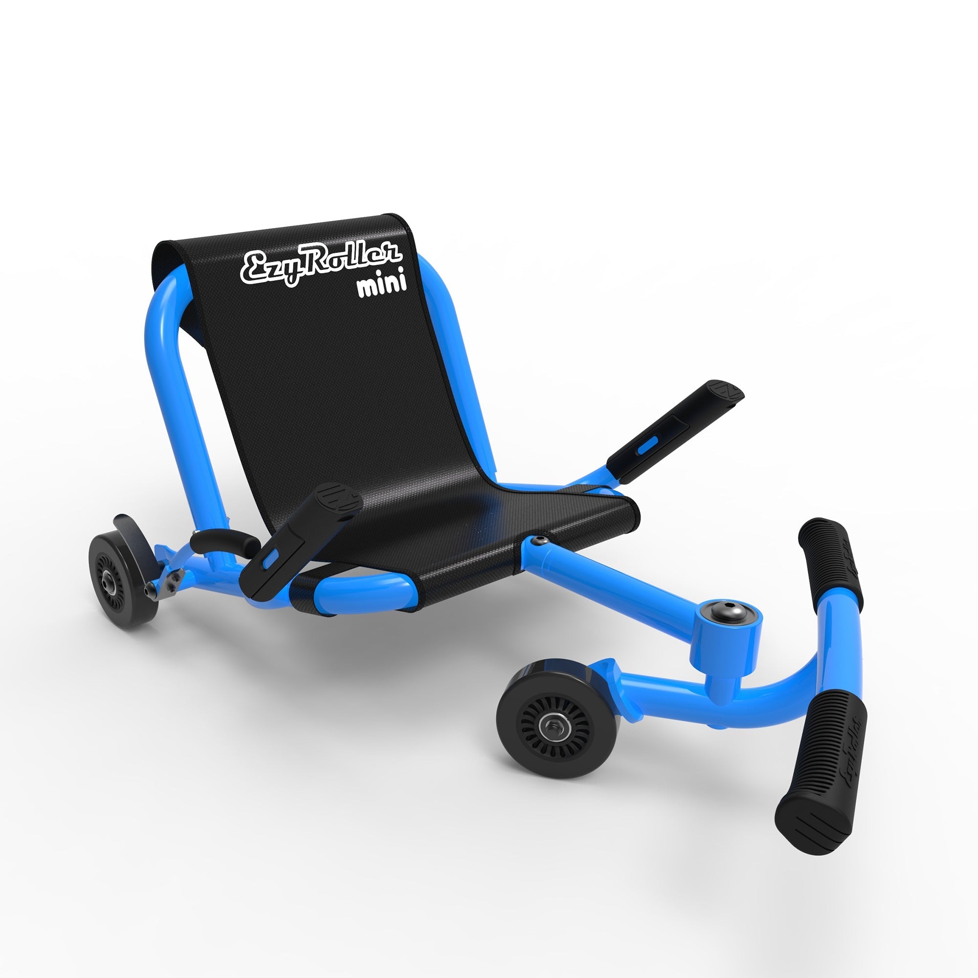  Ezyroller EzyRoller: Mini - Blue - Ride-On Scooter, Cambering Motion, Pedal Free Cart, Hand Brakes, Extendable Frame, 45lb Capacity, Toddler & Kids Ages 2+ - Multi - Bonton