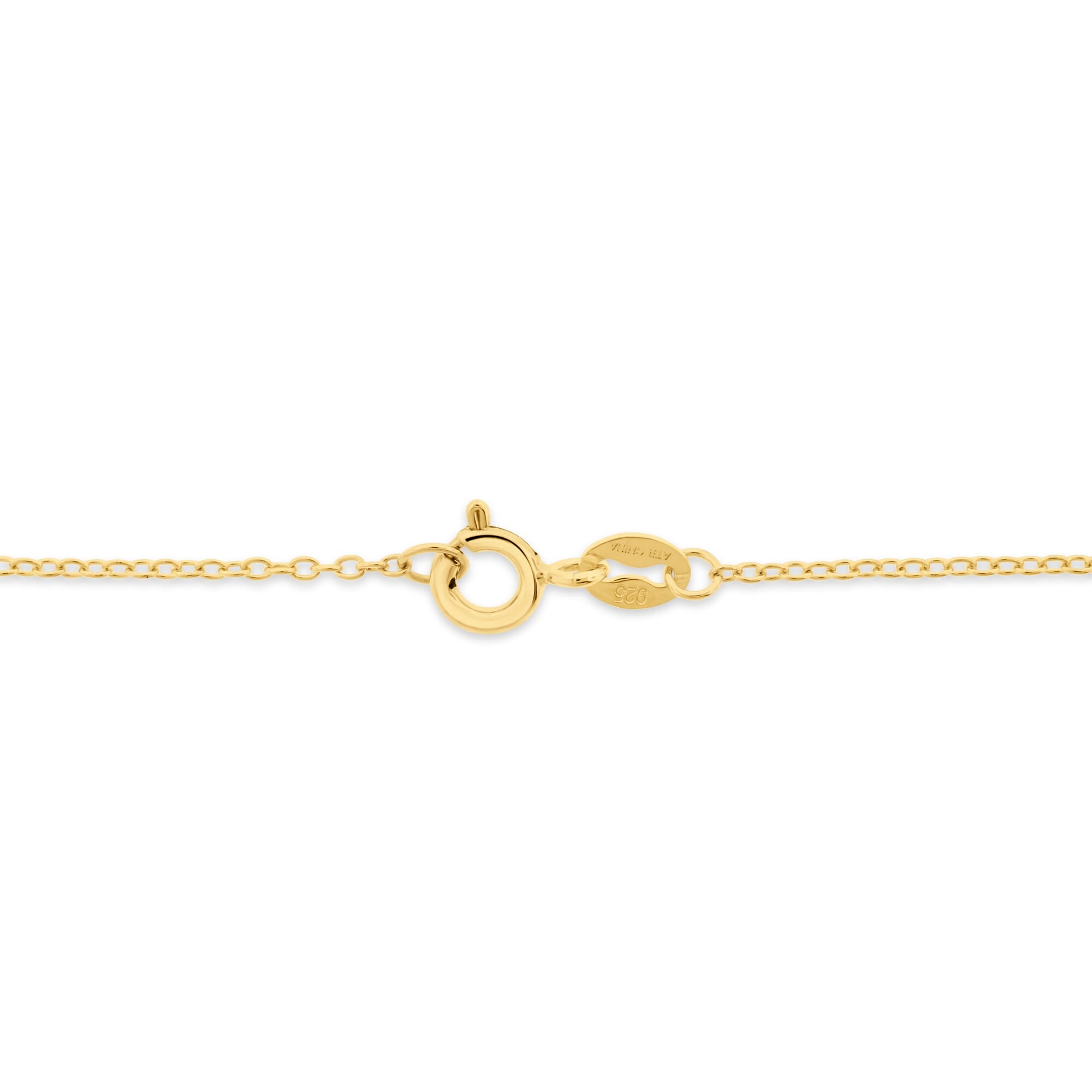  Meredith Leigh Designs Sterling Silver/Yellow Gold over Silver CZ By The Yard Station Bracelet 8