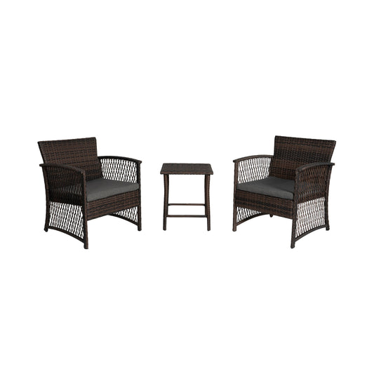 3-Piece Outdoor Patio Seating Conversation Set